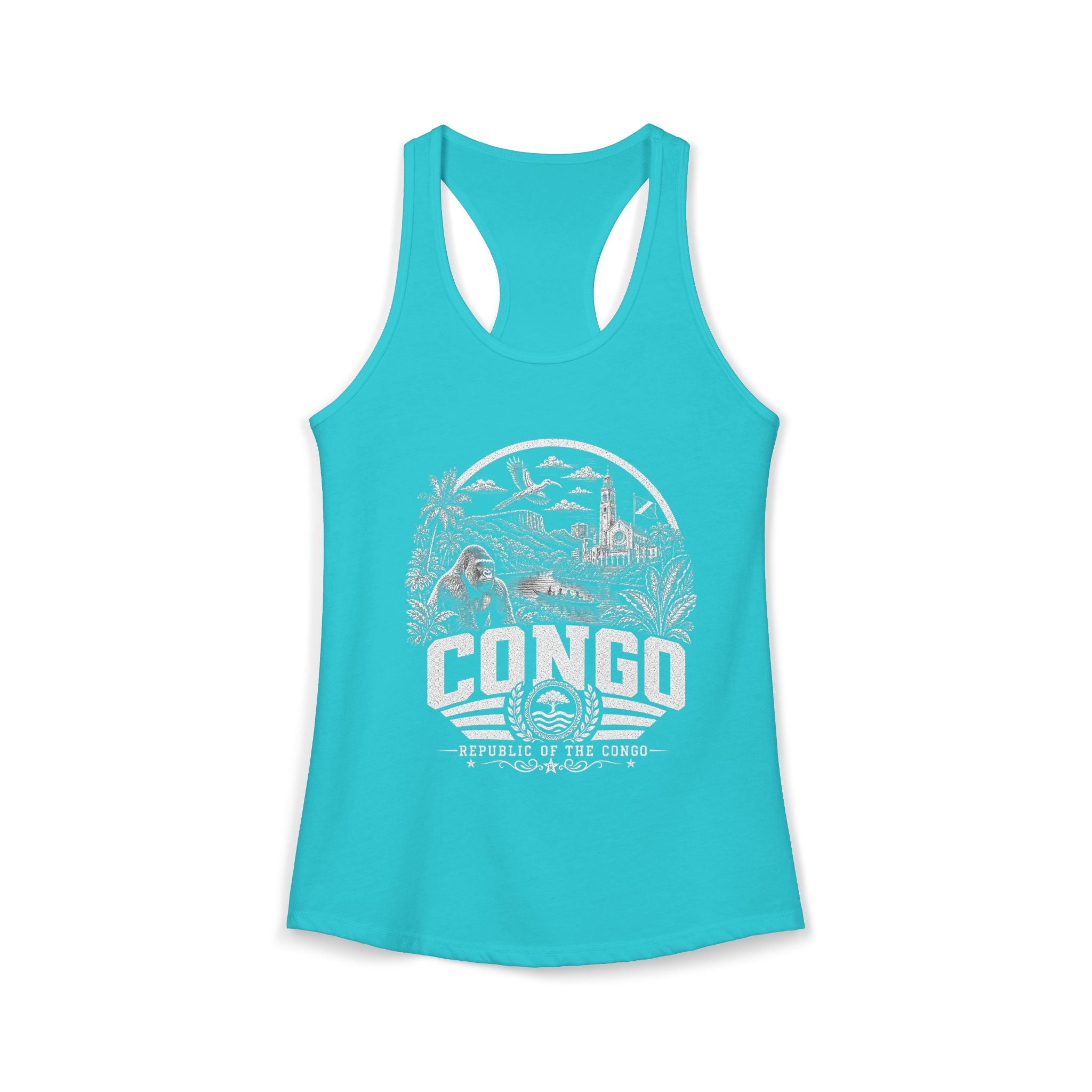 Republic of the Congo Congo River Spirit Women's Tank Top