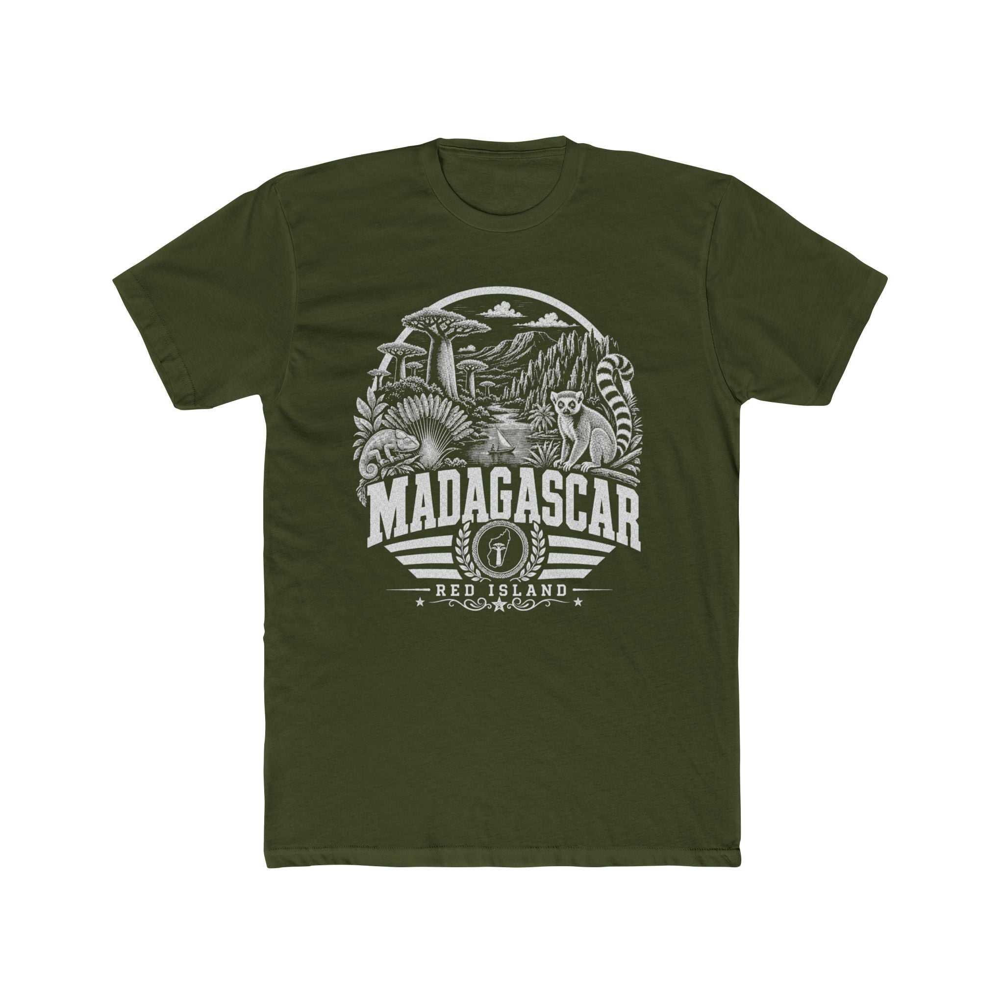 Madagascar Red Island Men's Tee