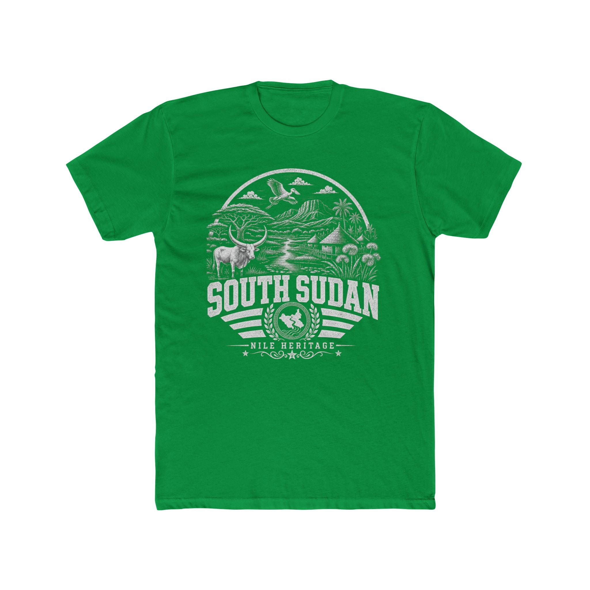 Camiseta Masculina South Sudan Nile Heritage