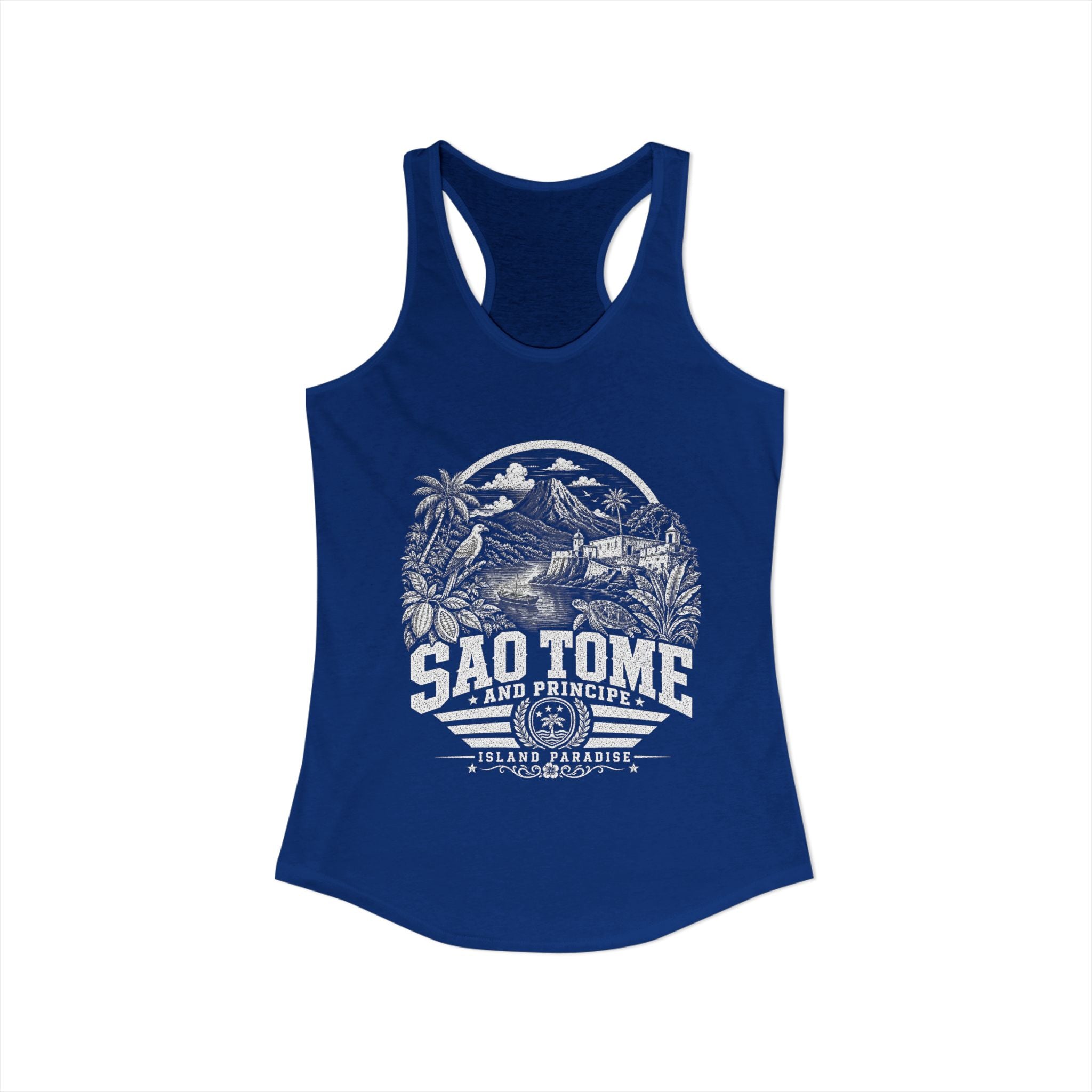 Sao Tome and Principe Island Paradise Women's Tank Top