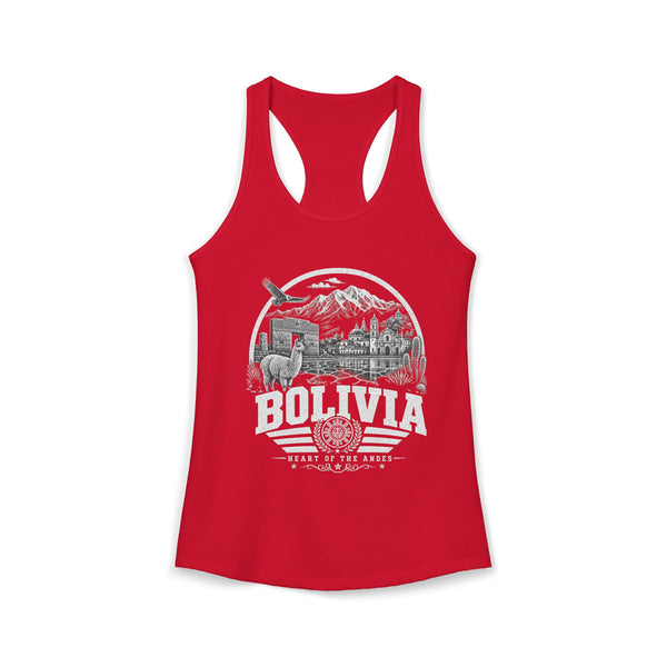 Bolivia Heart of the Andes Women's Tank Top