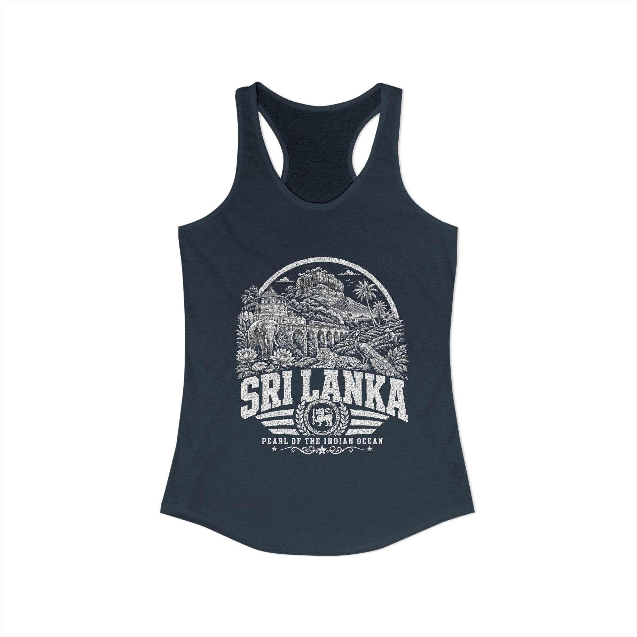 Sri Lanka Pearl of the Indian Ocean Women's Tank Top