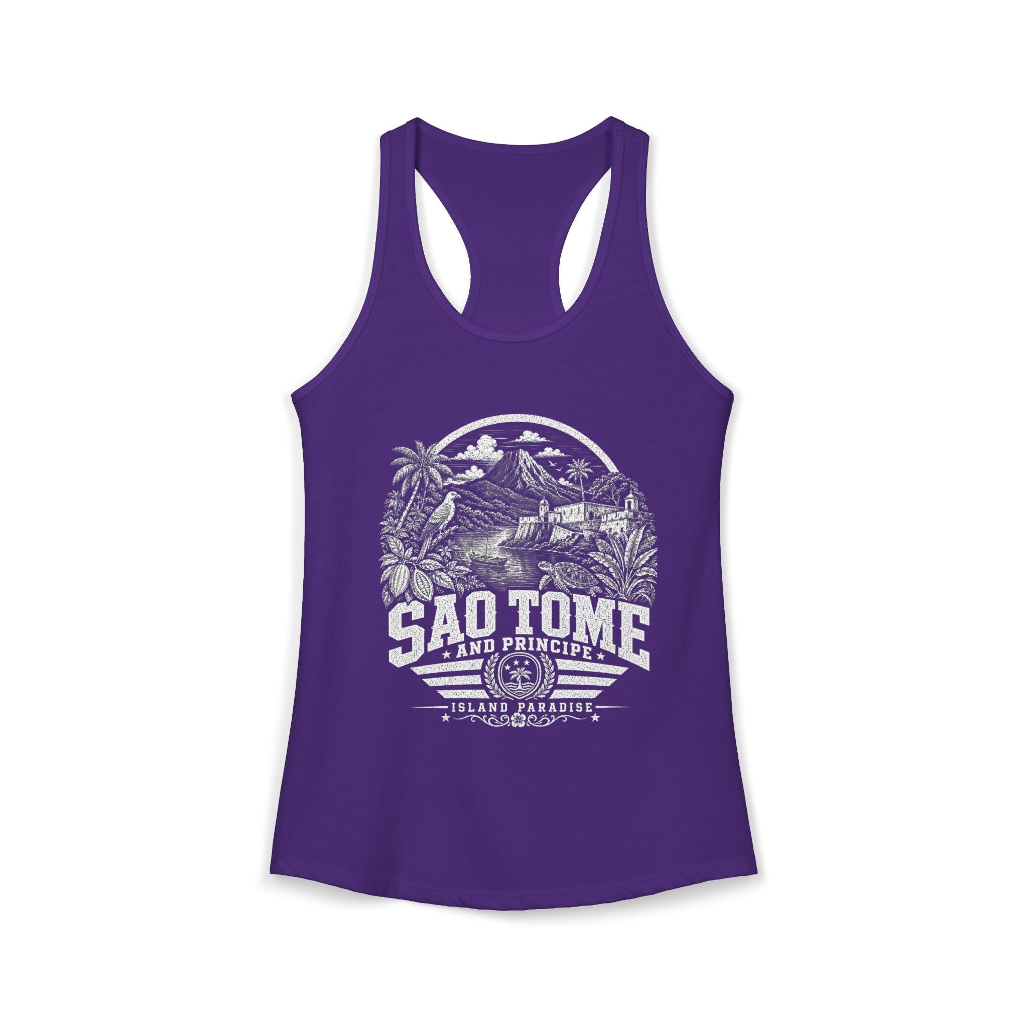 Sao Tome and Principe Island Paradise Women's Tank Top