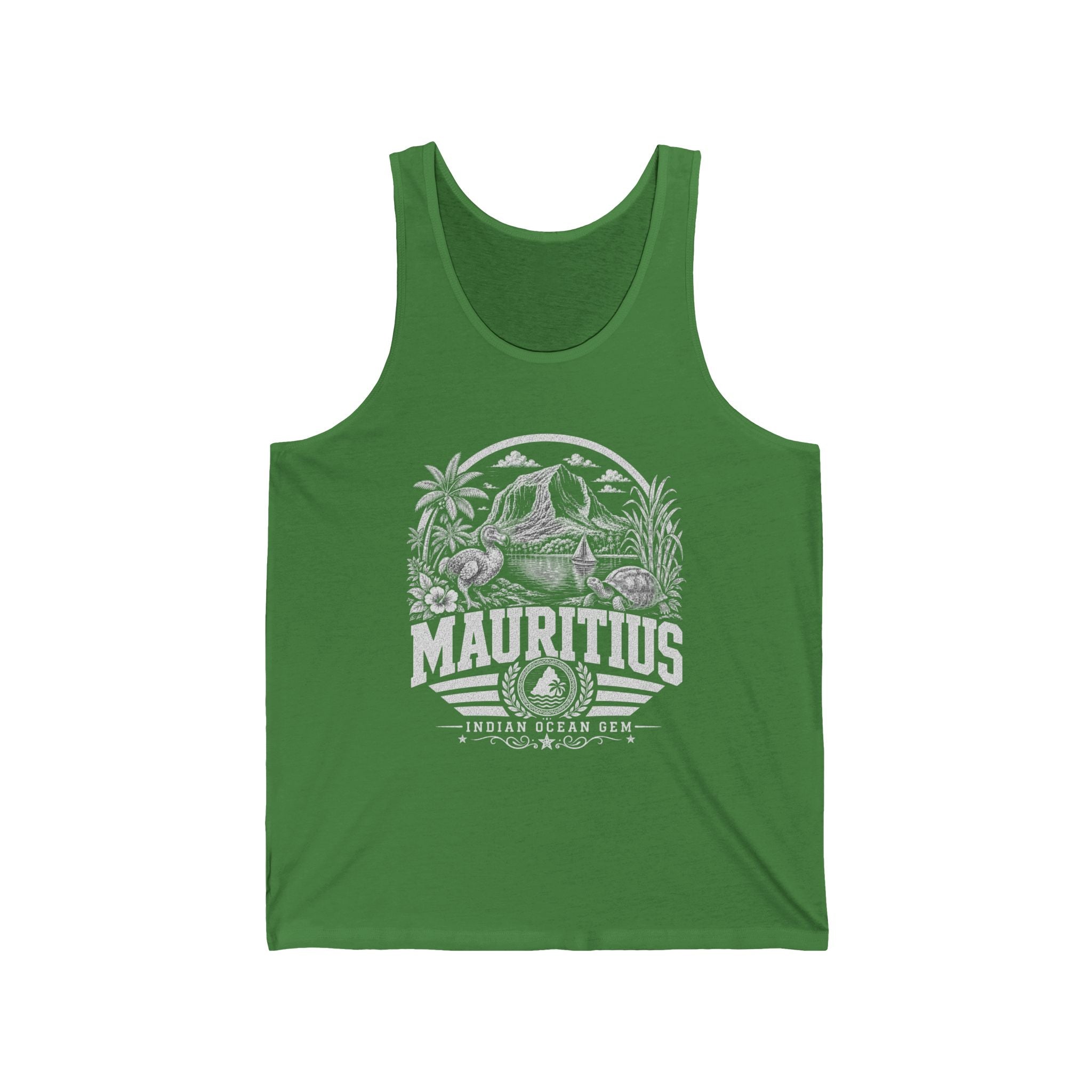 Mauritius Indian Ocean Gem Men's Tank Top