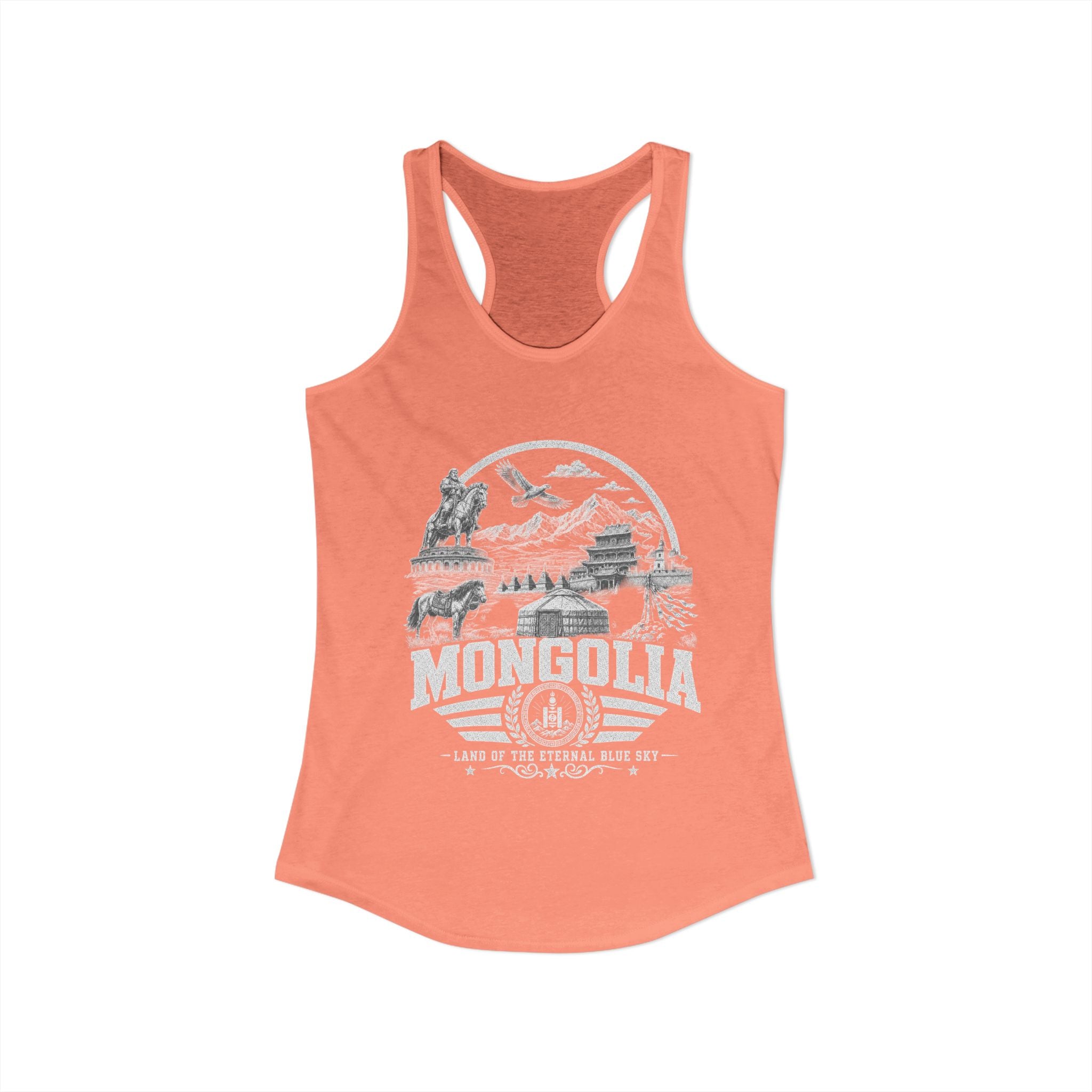 Mongolia Land of the Eternal Blue Sky Women's Tank Top