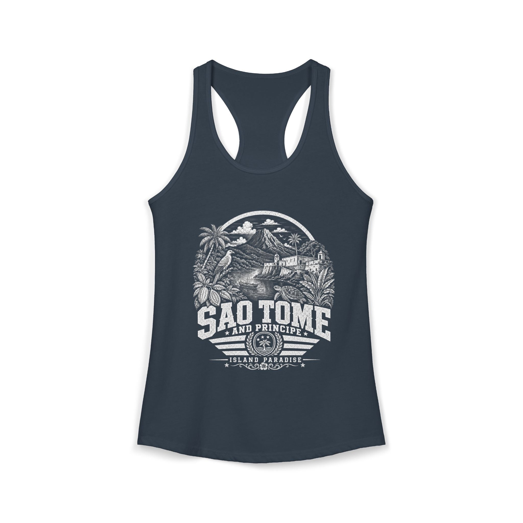 Sao Tome and Principe Island Paradise Women's Tank Top