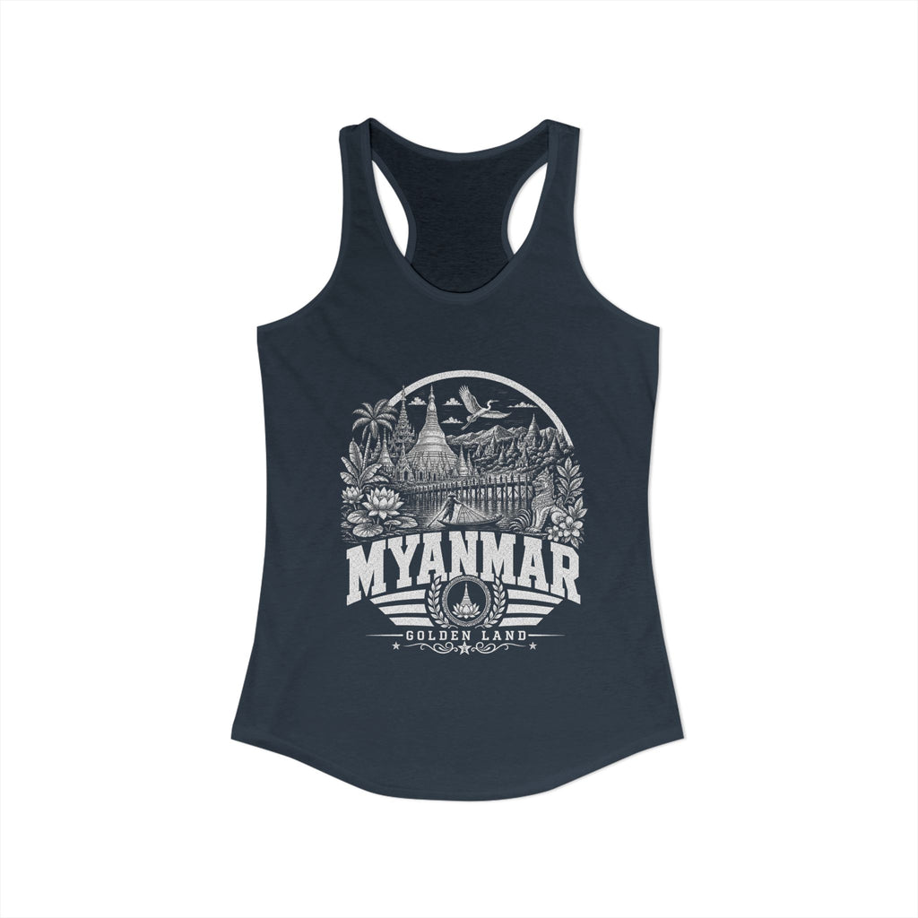 Myanmar Golden Land Women's Tank Top