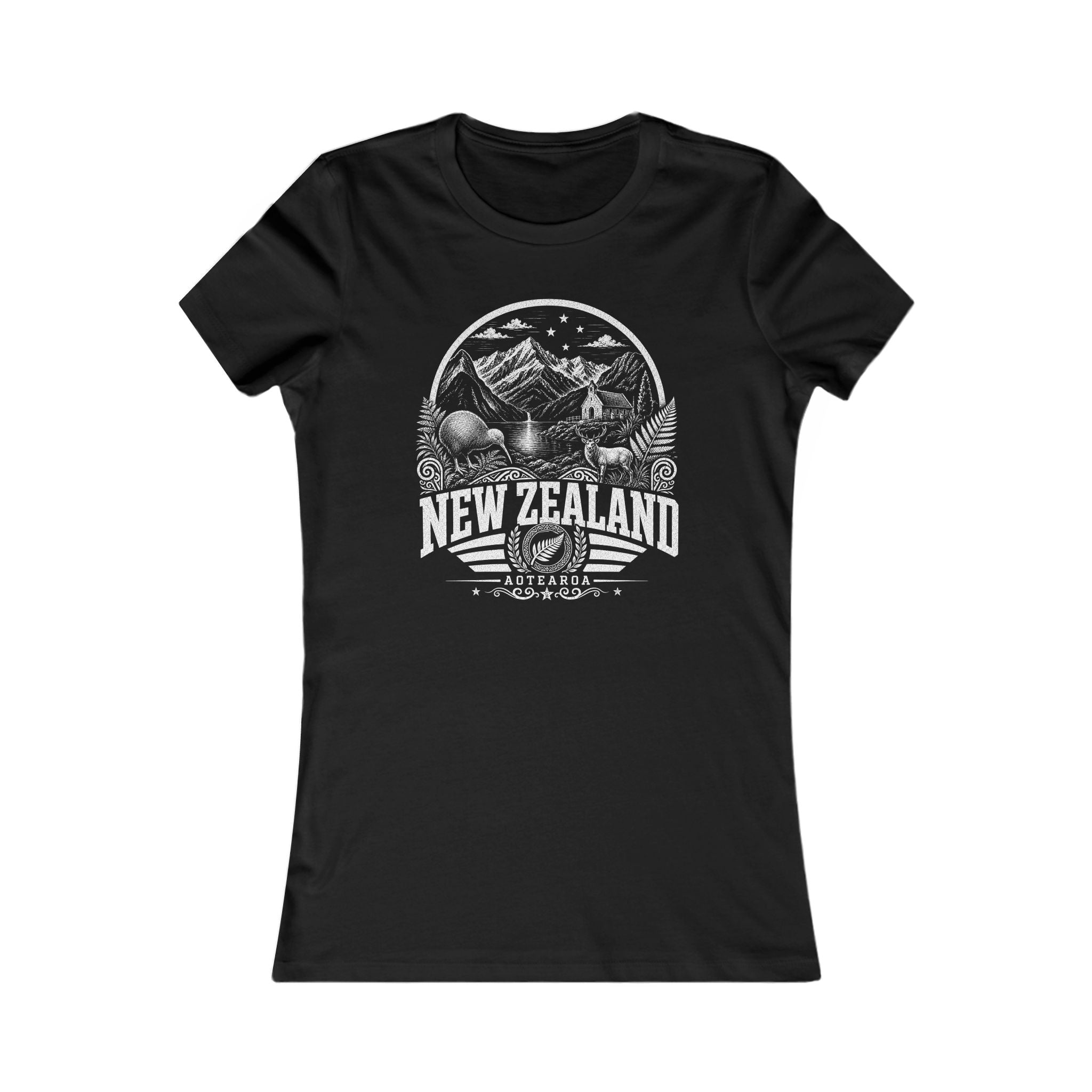 New Zealand Aotearoa Women's Tee