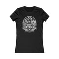 Guatemala vintage landmarks women's tee — iconic landmark design | Nameshi Destinations (view 1)