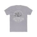 Switzerland vintage landmarks men's tee — iconic landmark design | Nameshi Destinations (view 3)
