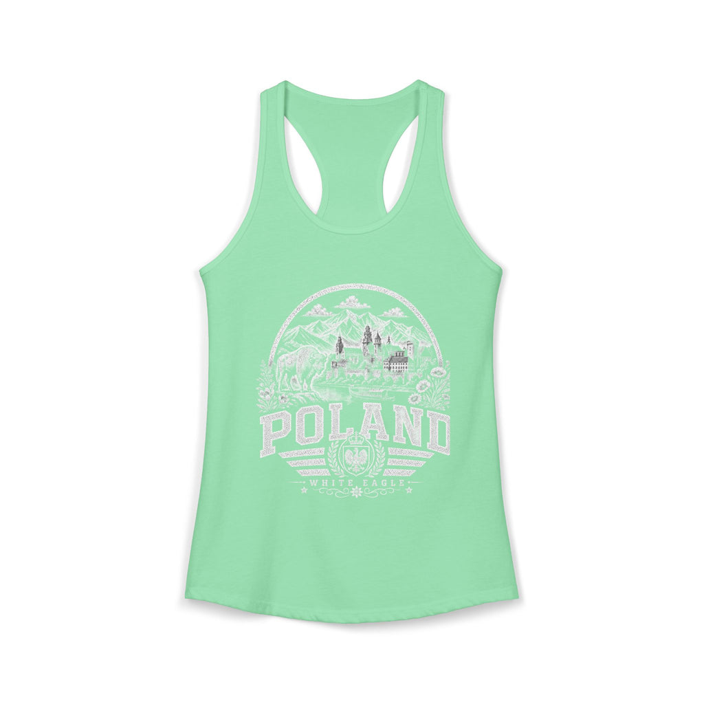 Poland White Eagle Women's Tank Top