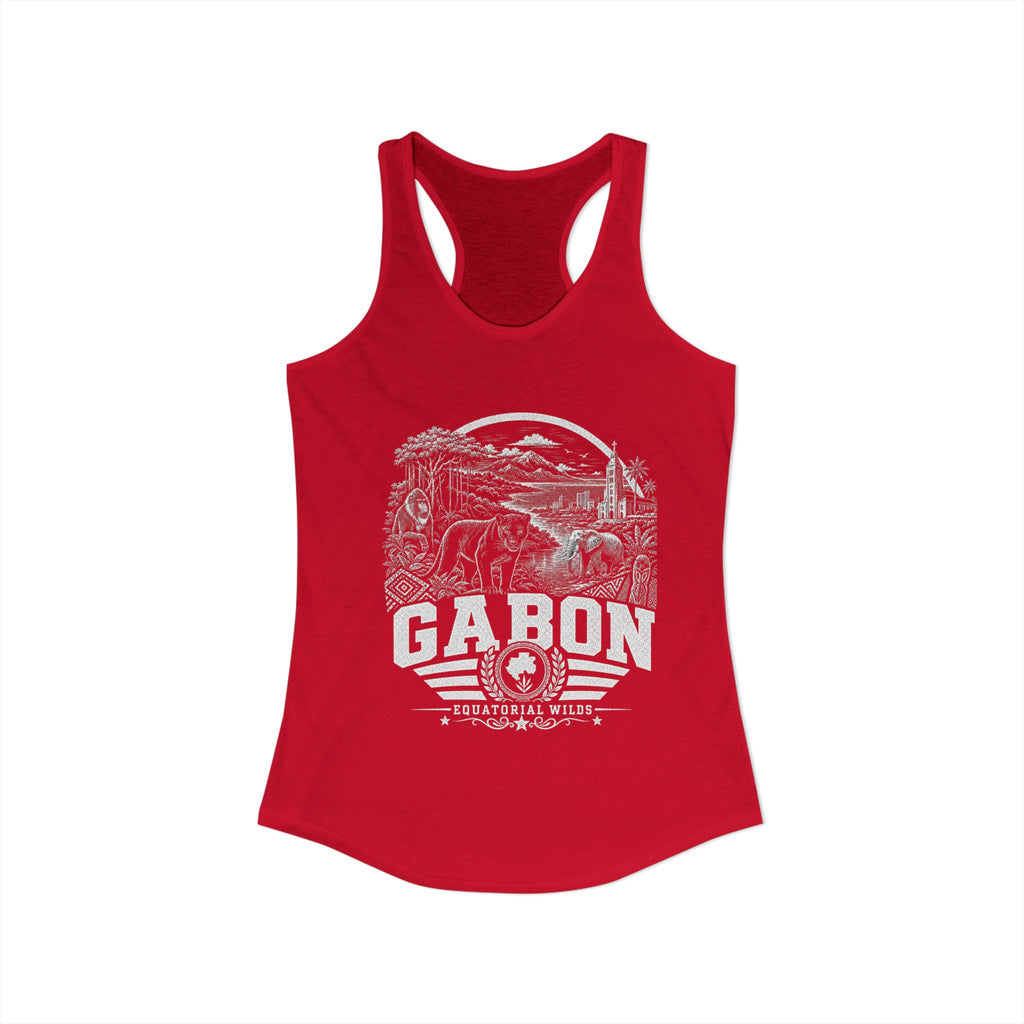 Gabon Equatorial Wilds Women's Tank Top