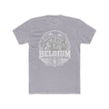 Belgium vintage landmarks men's tee — iconic landmark design | Nameshi Destinations (view 3)