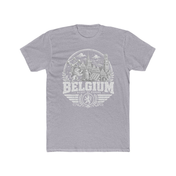 Belgium Heart of Europe Men's Tee