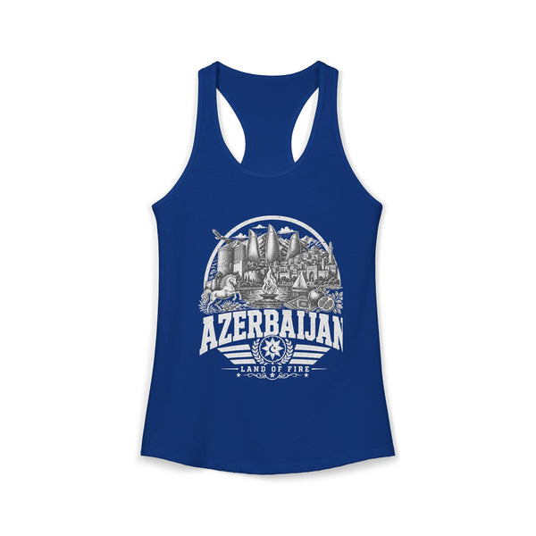 Azerbaijan Land of Fire Women's Tank Top