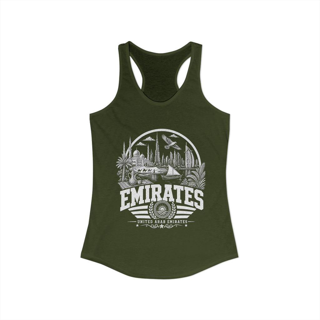 United Arab Emirates Jewel of the Gulf Women's Tank Top