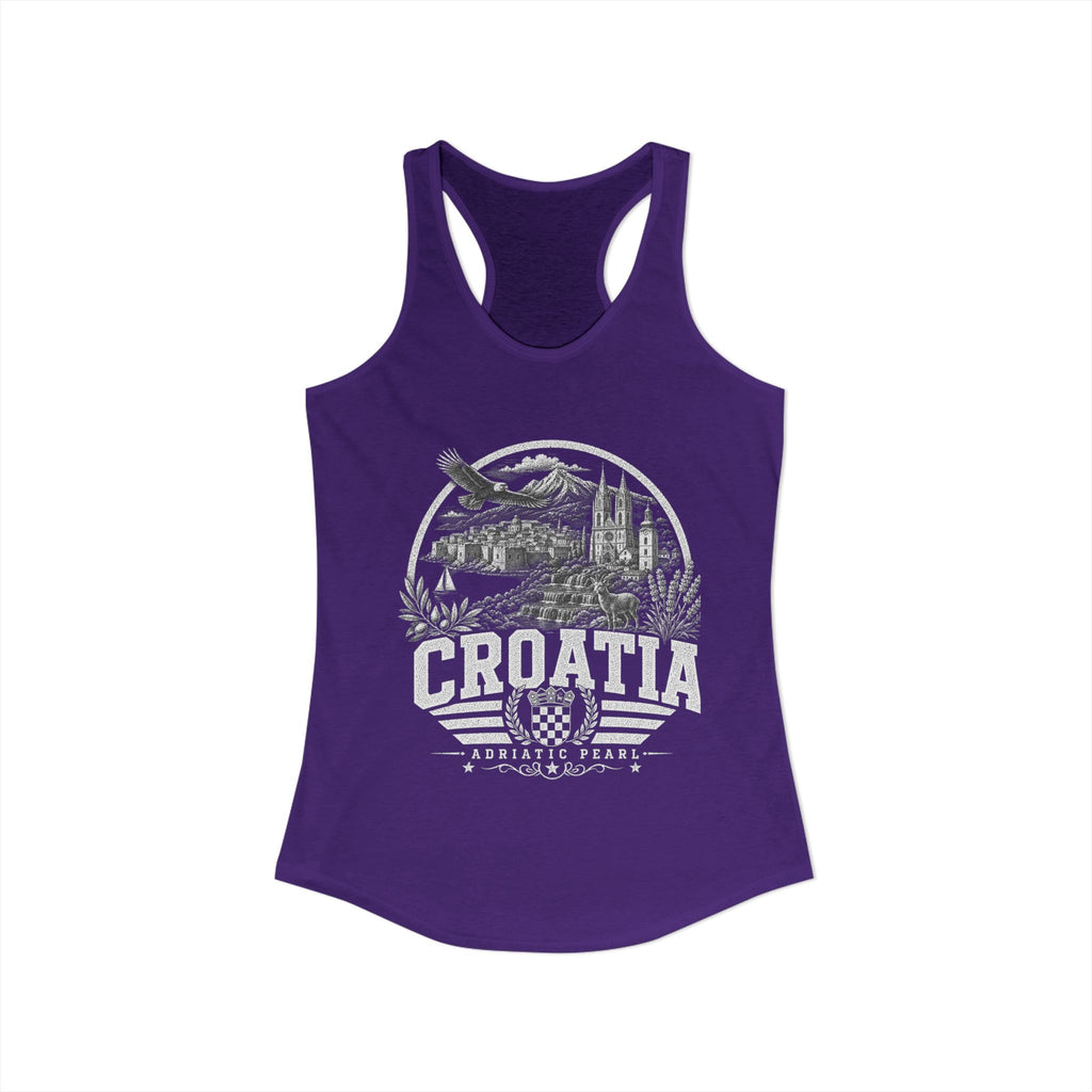 Croatia Adriatic Pearl Women's Tank Top