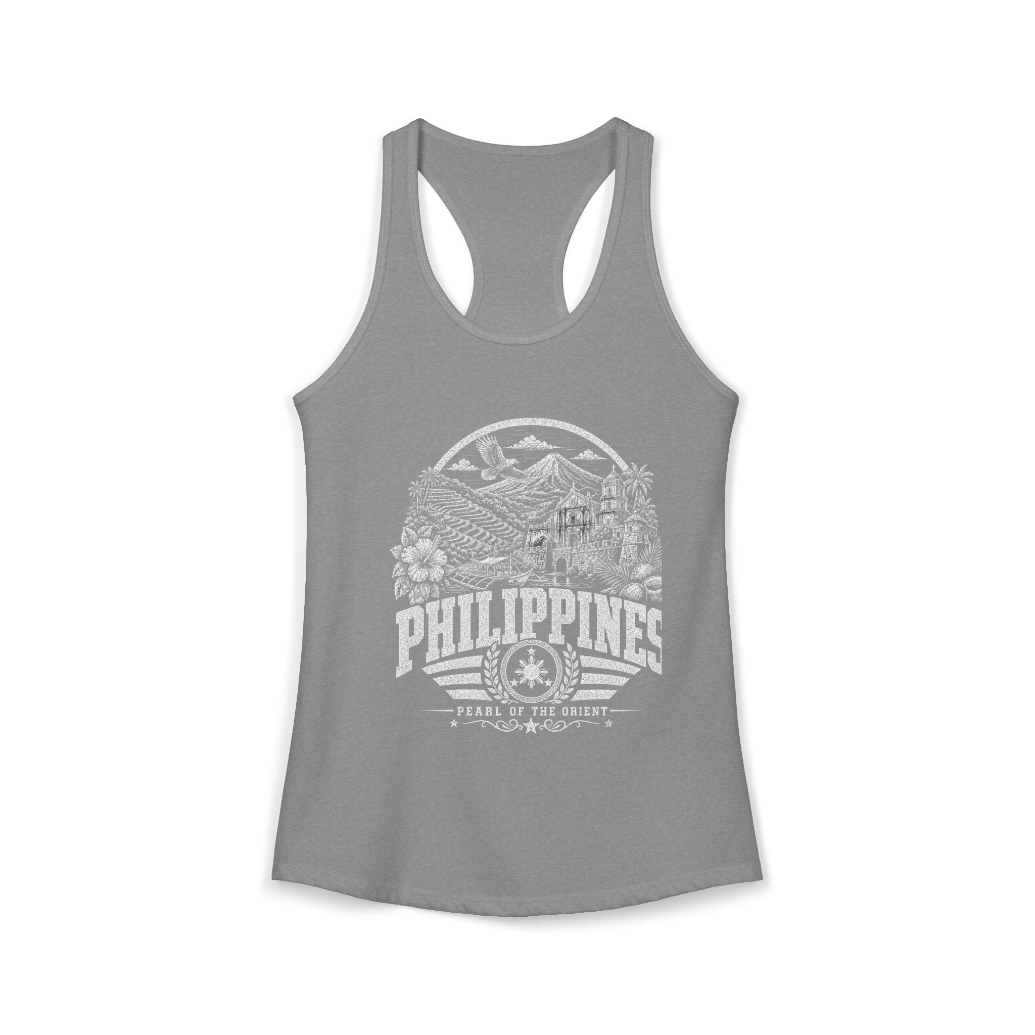 Philippines Pearl of the Orient Women's Tank Top