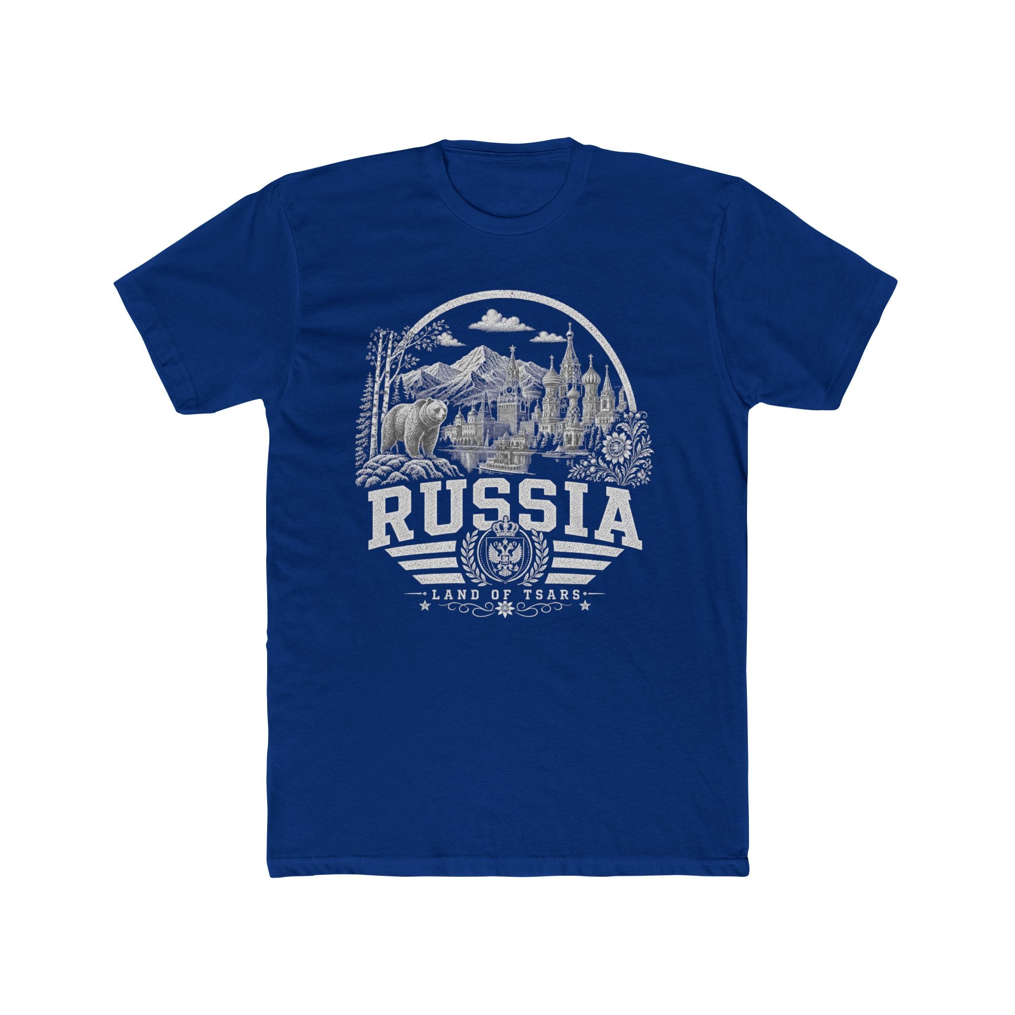Russia vintage landmarks men's tee — iconic landmark design | Nameshi Destinations (view 11)