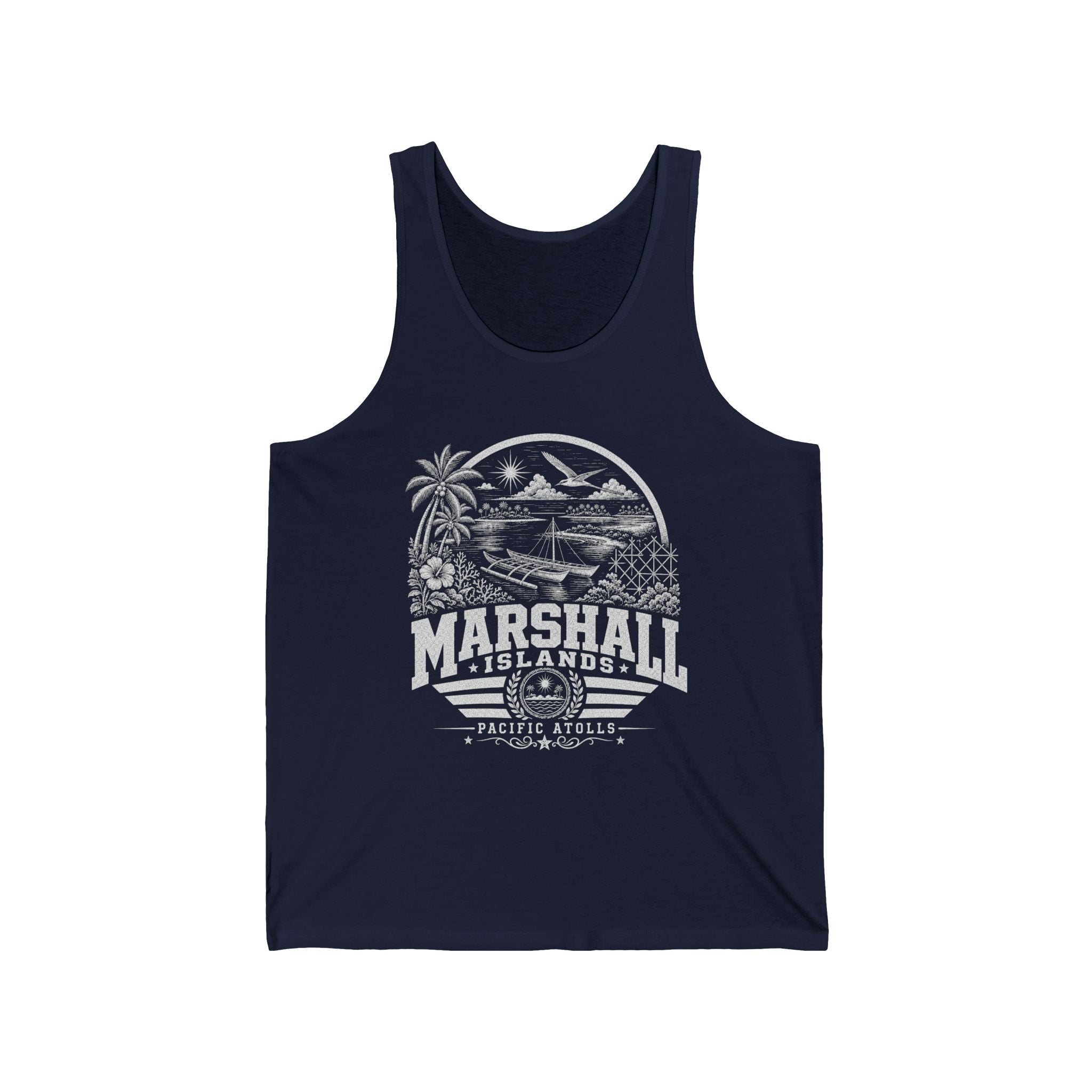 Marshall Islands Pacific Atolls Men's Tank Top