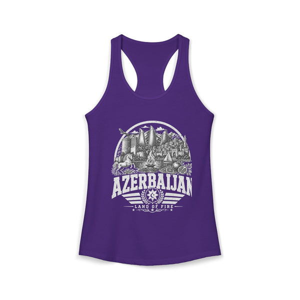 Azerbaijan Land of Fire Women's Tank Top