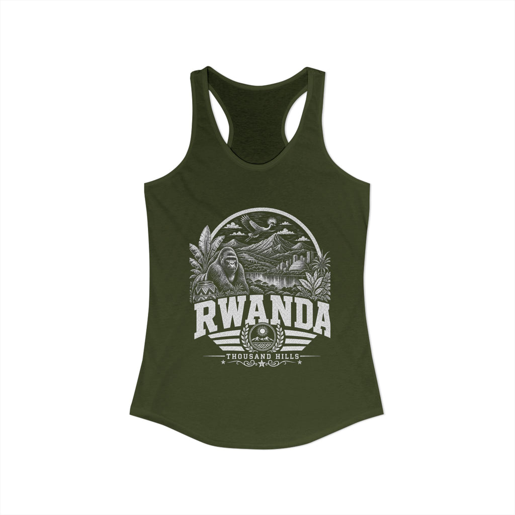 Rwanda Thousand Hills Women's Tank Top