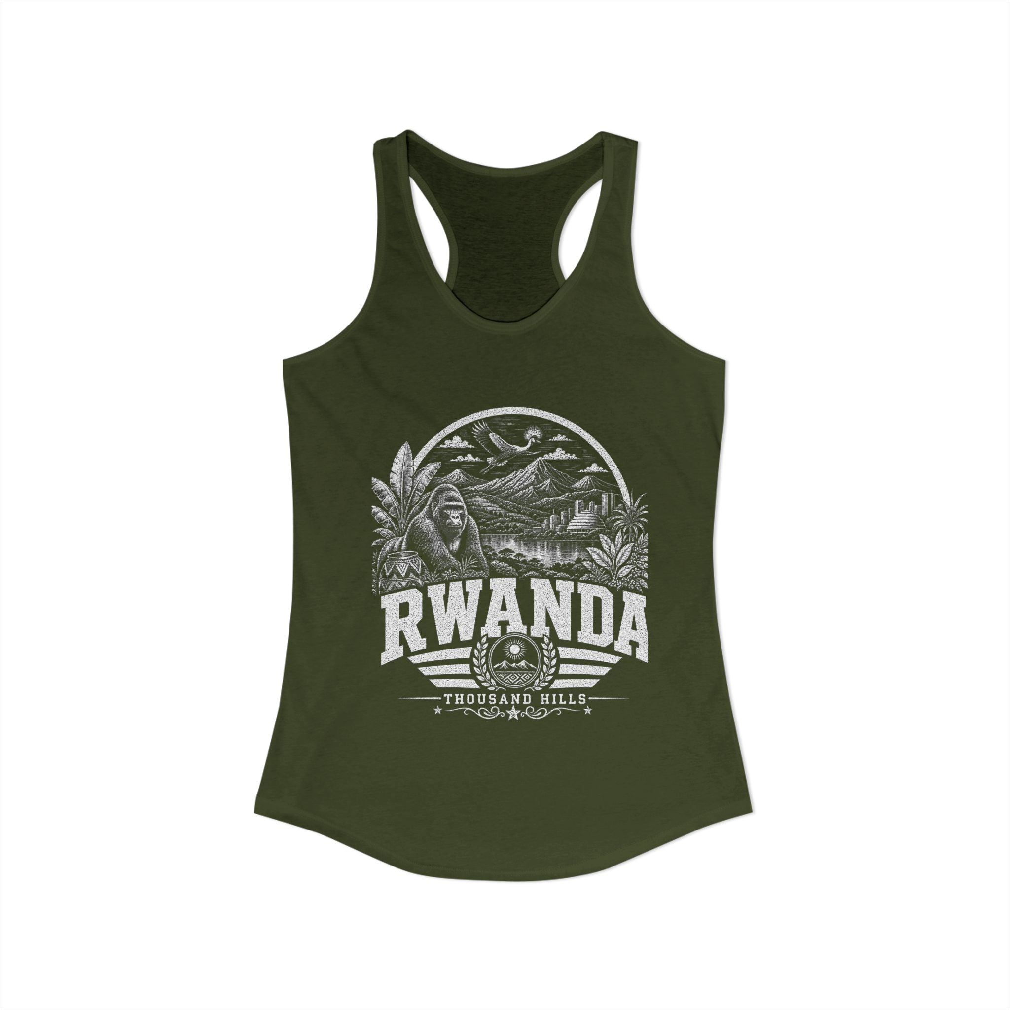 Rwanda Thousand Hills Women's Tank Top