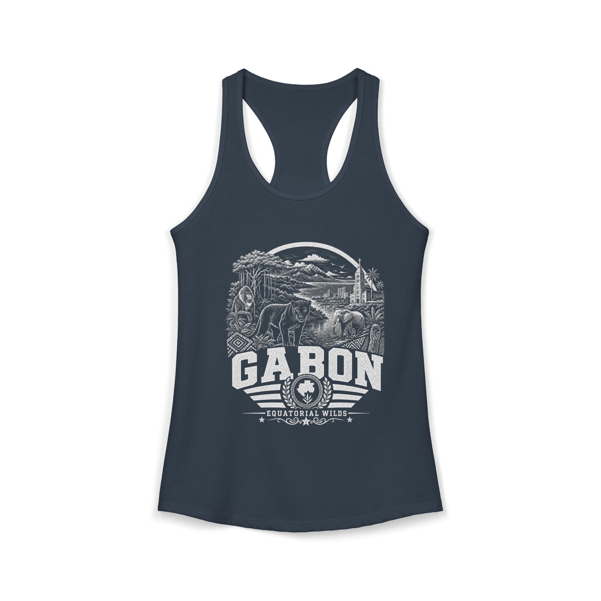 Gabon Equatorial Wilds Women's Tank Top