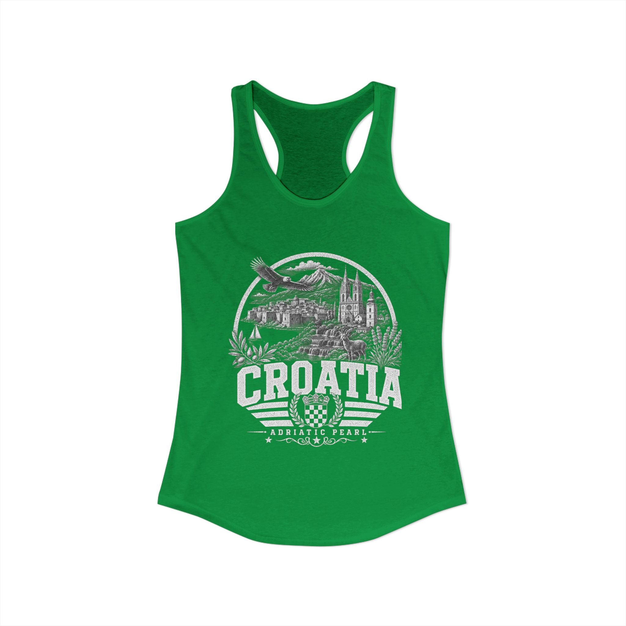 Croatia Adriatic Pearl Women's Tank Top