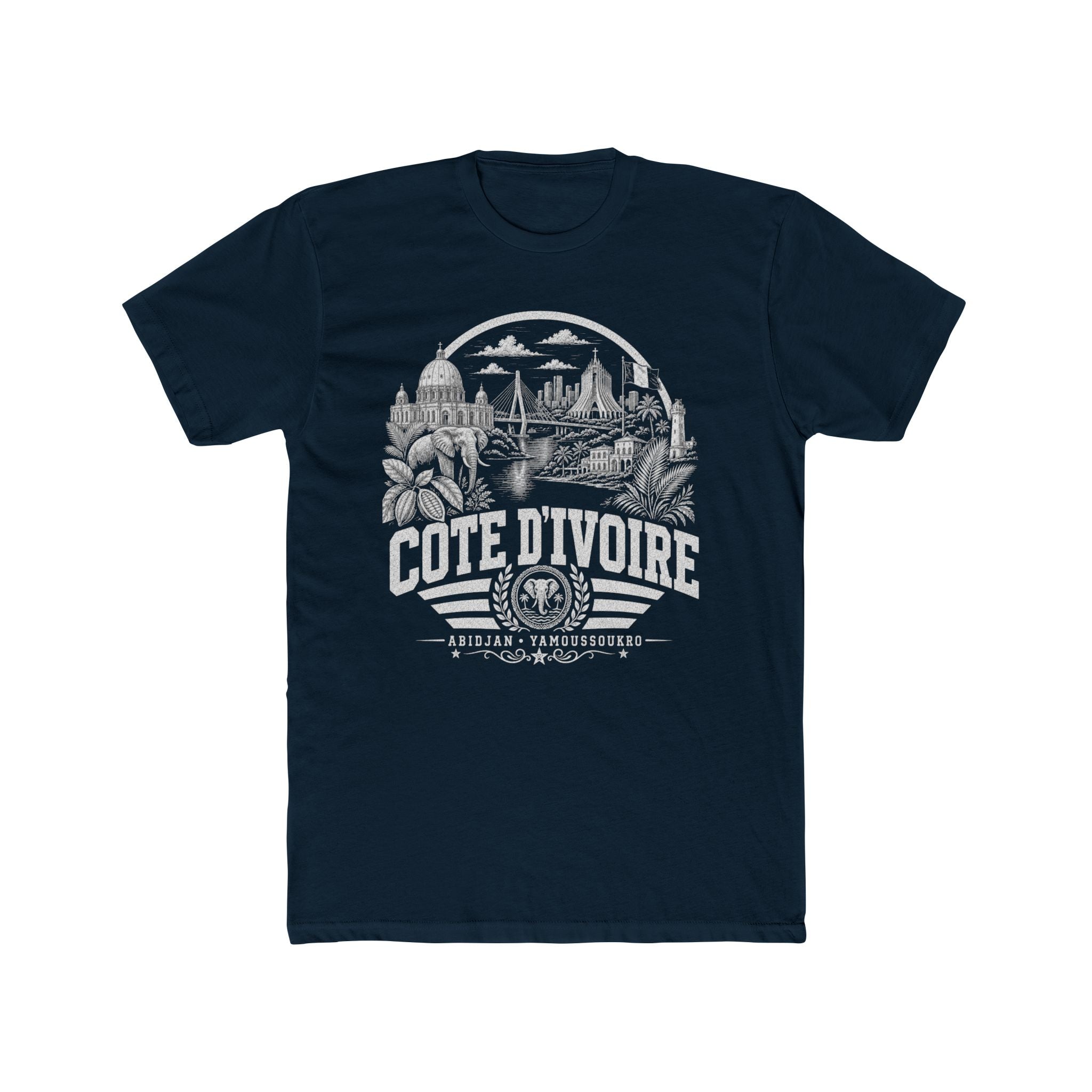 Cote d'Ivoire Land of Elephants Men's Tee