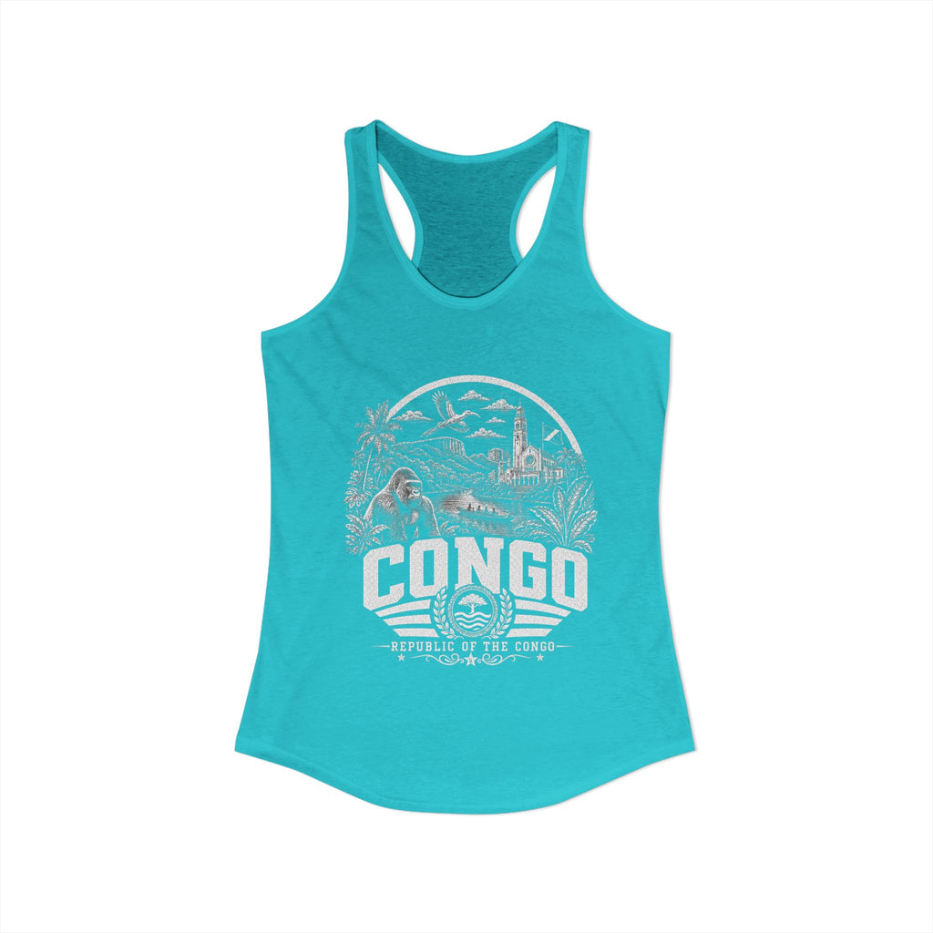 Republic of the Congo Congo River Spirit Women's Tank Top