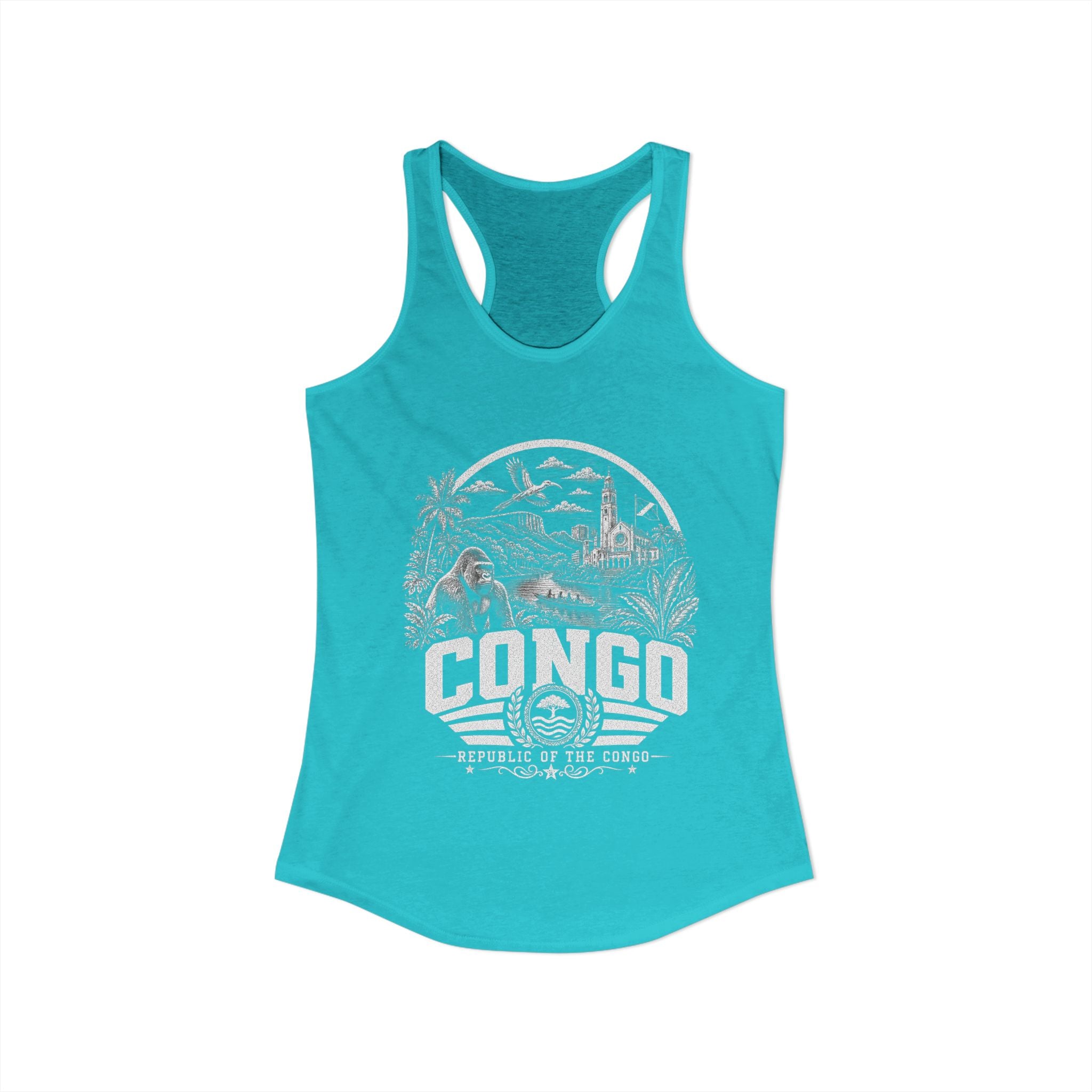 Republic of the Congo Congo River Spirit Women's Tank Top