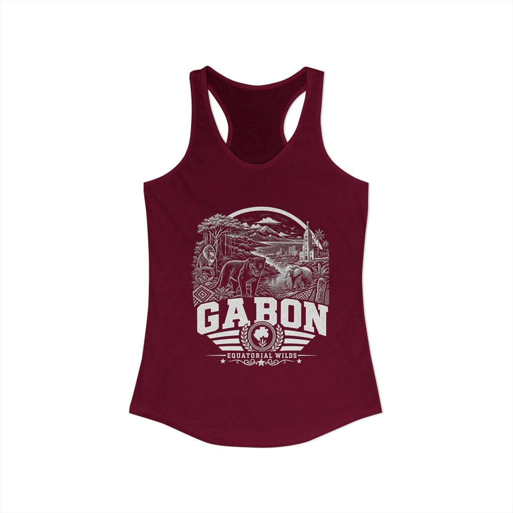 Gabon Equatorial Wilds Women's Tank Top