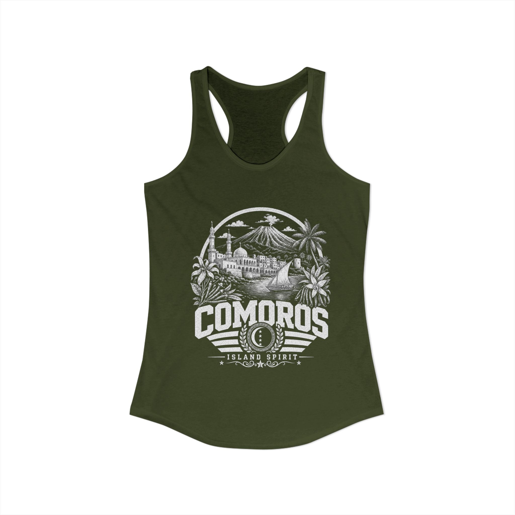 Comoros Island Spirit Women's Tank Top