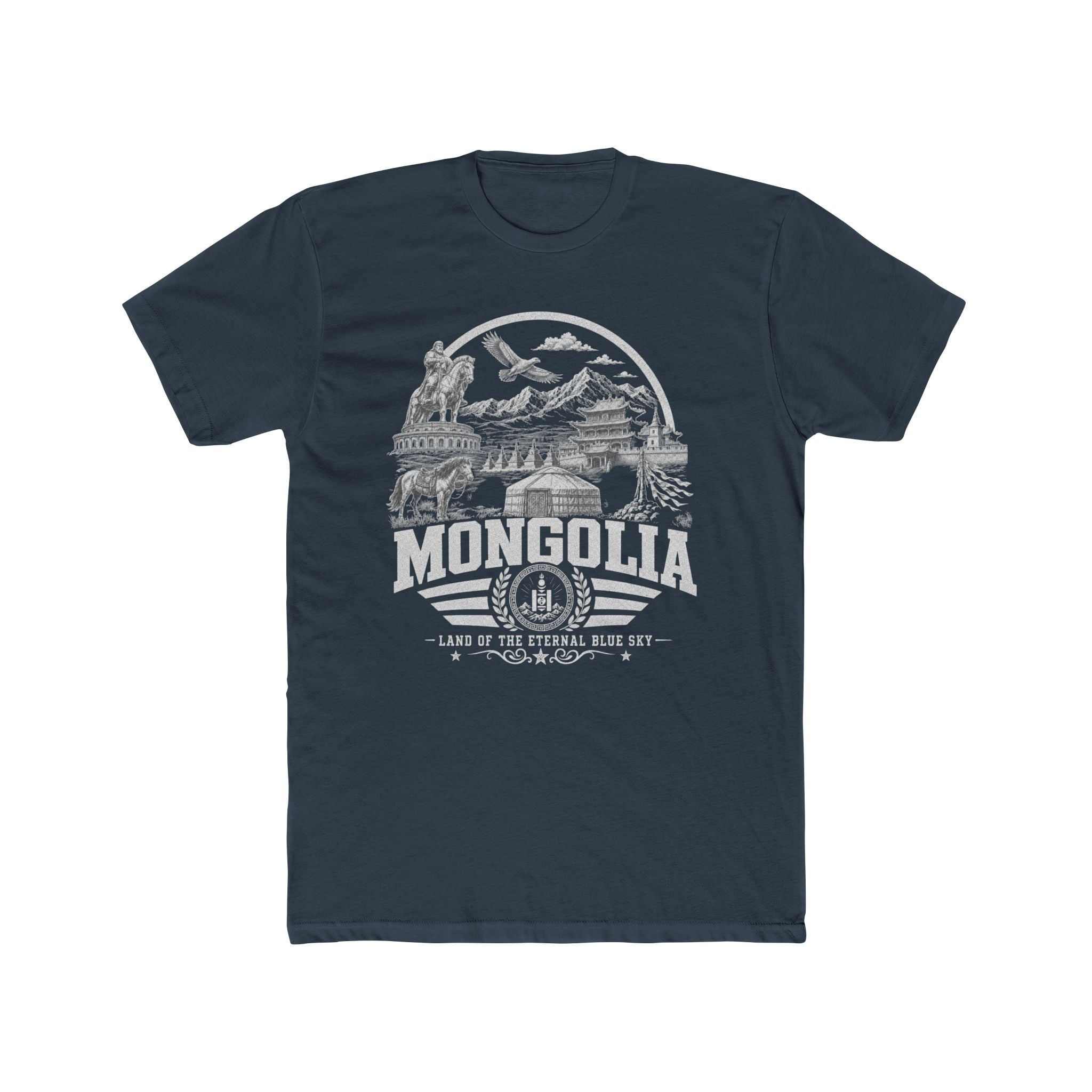 Mongolia Land of the Eternal Blue Sky Men's Tee