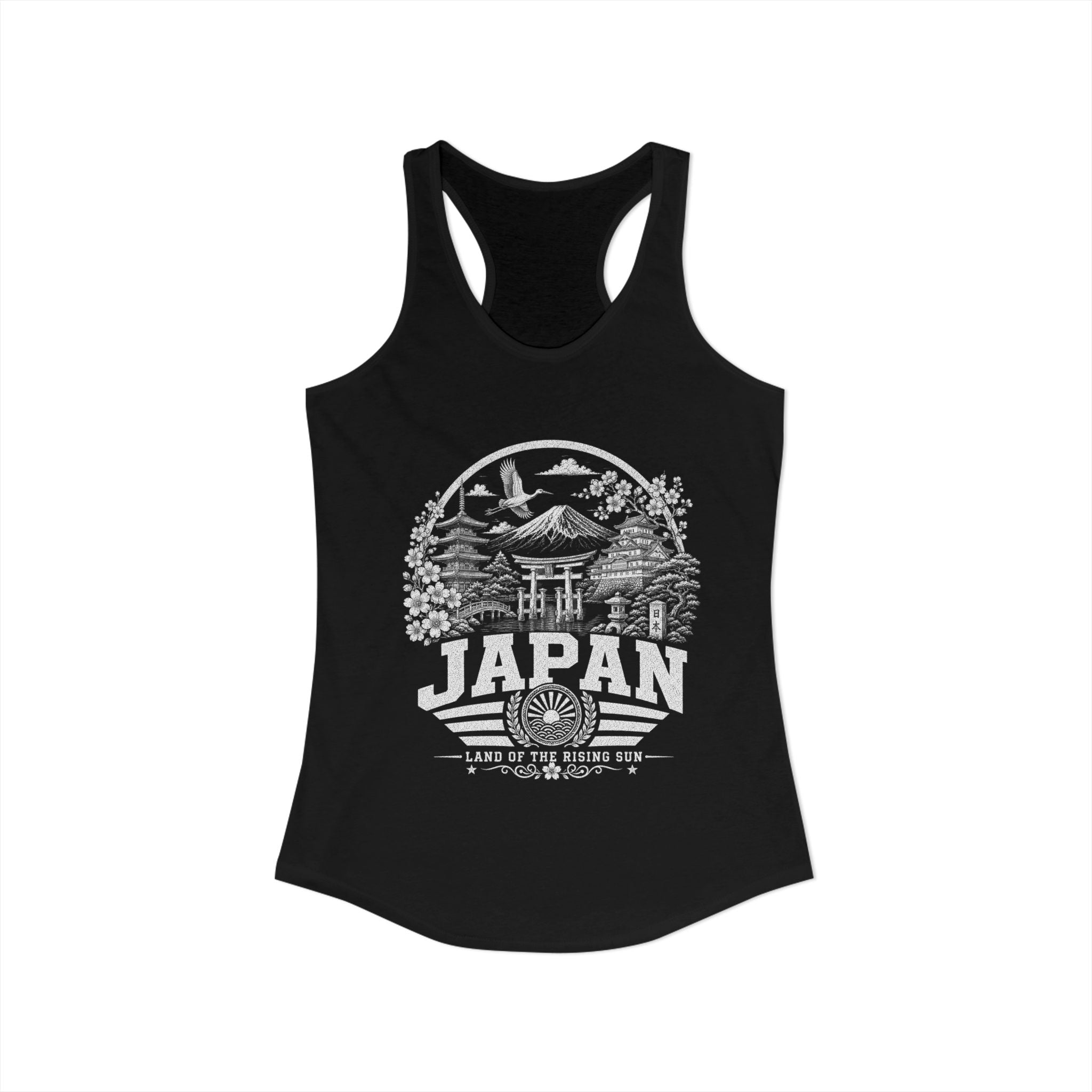 Japan Land of the Rising Sun Women's Tank Top