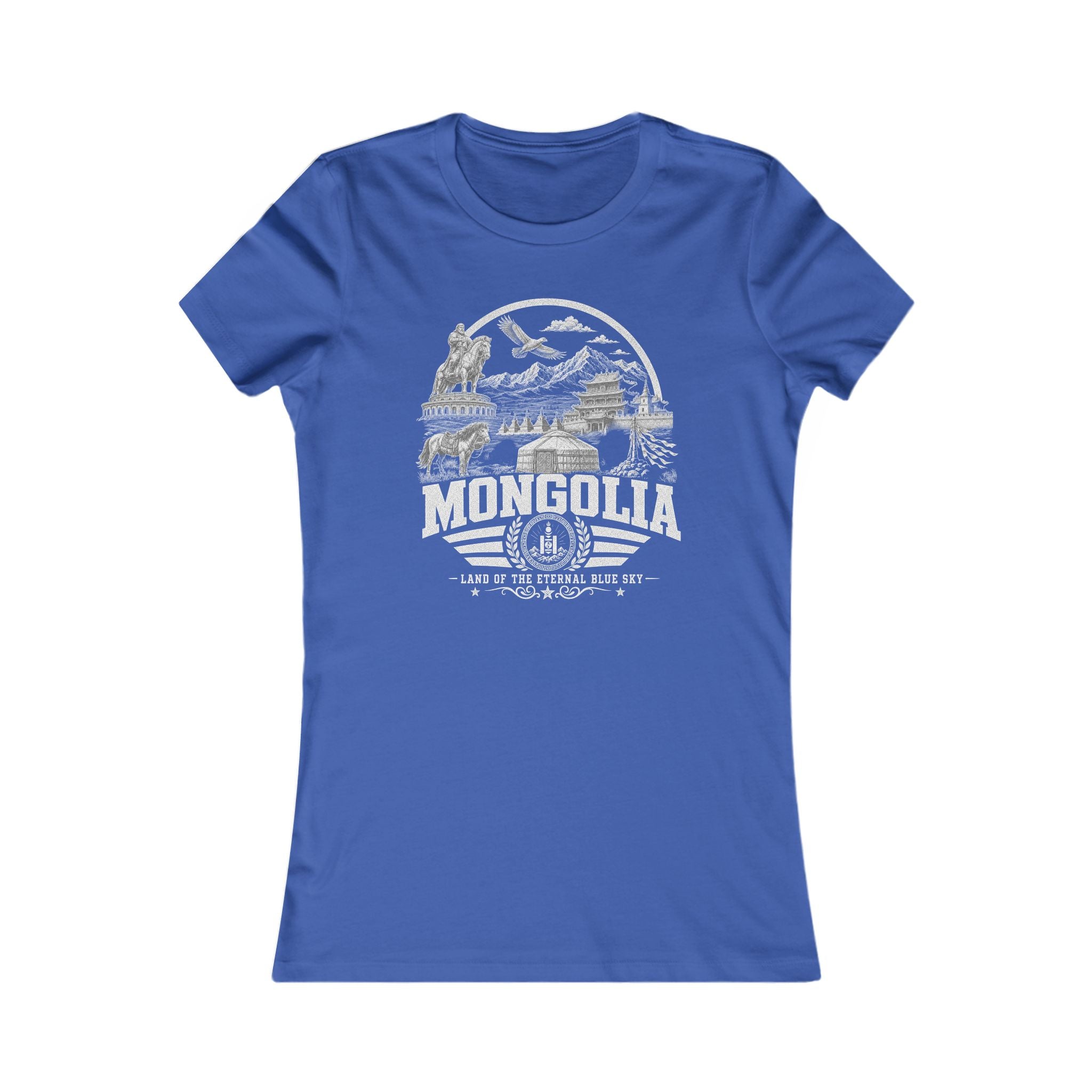 Mongolia Land of the Eternal Blue Sky Men's Tee