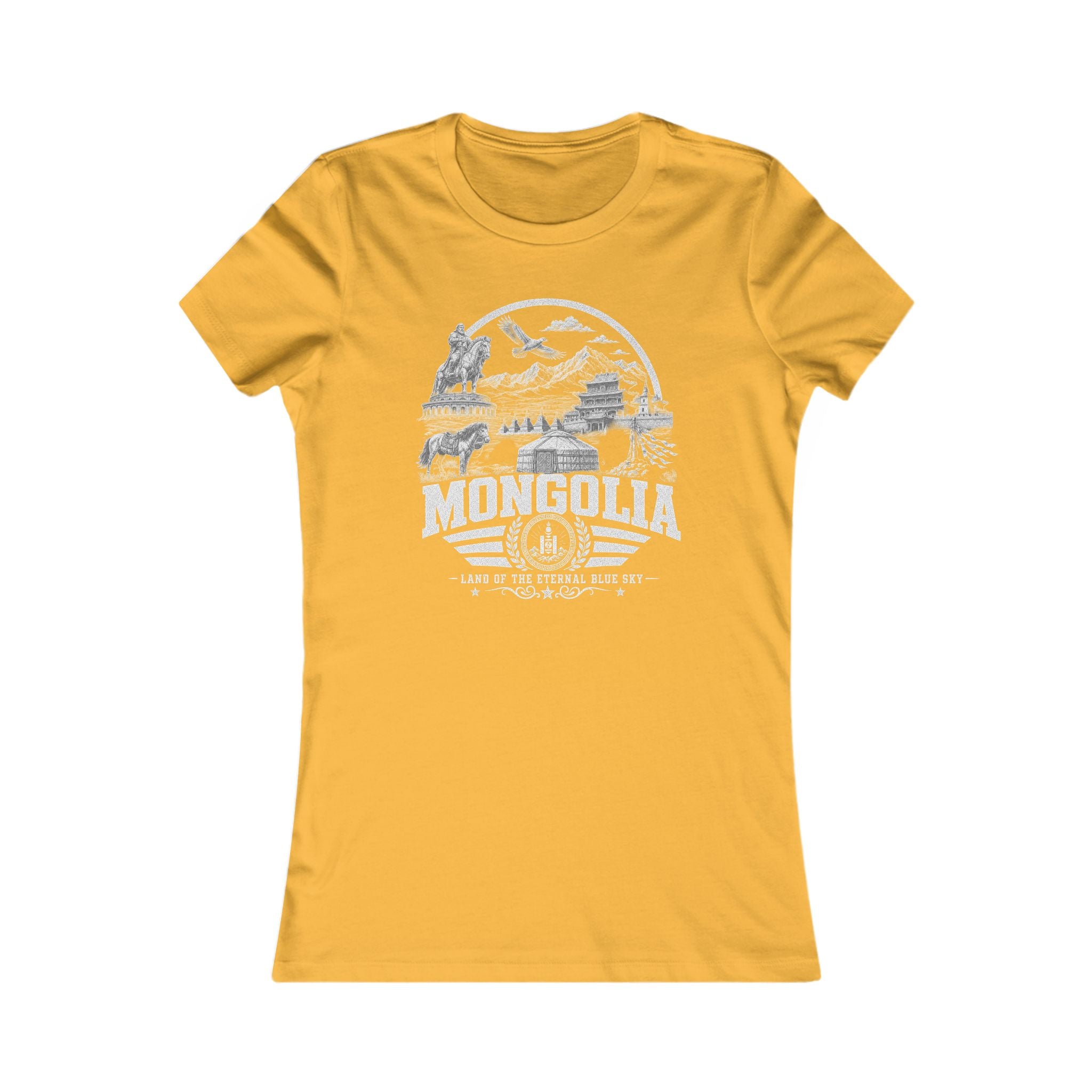 Mongolia Land of the Eternal Blue Sky Men's Tee