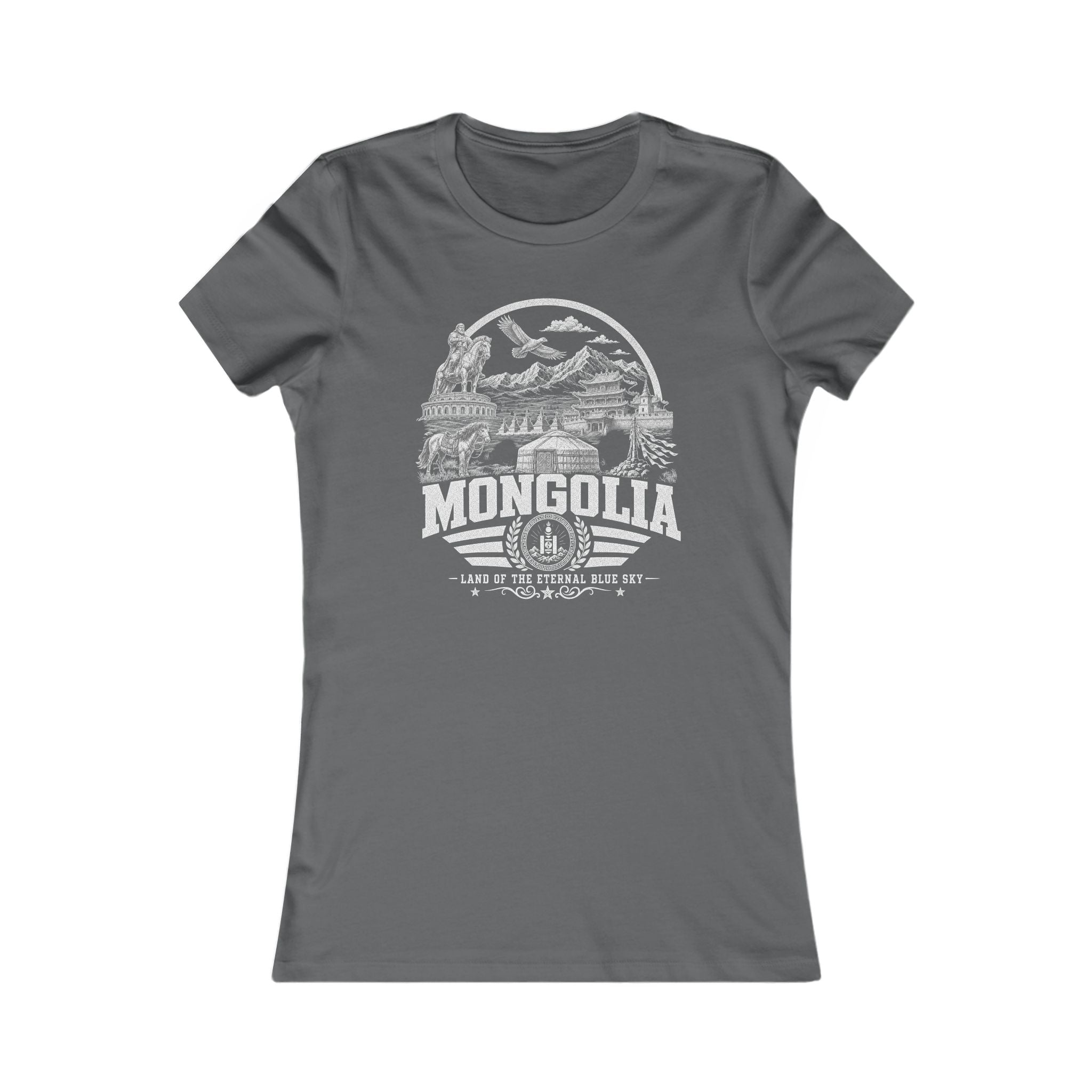 Mongolia Land of the Eternal Blue Sky Men's Tee