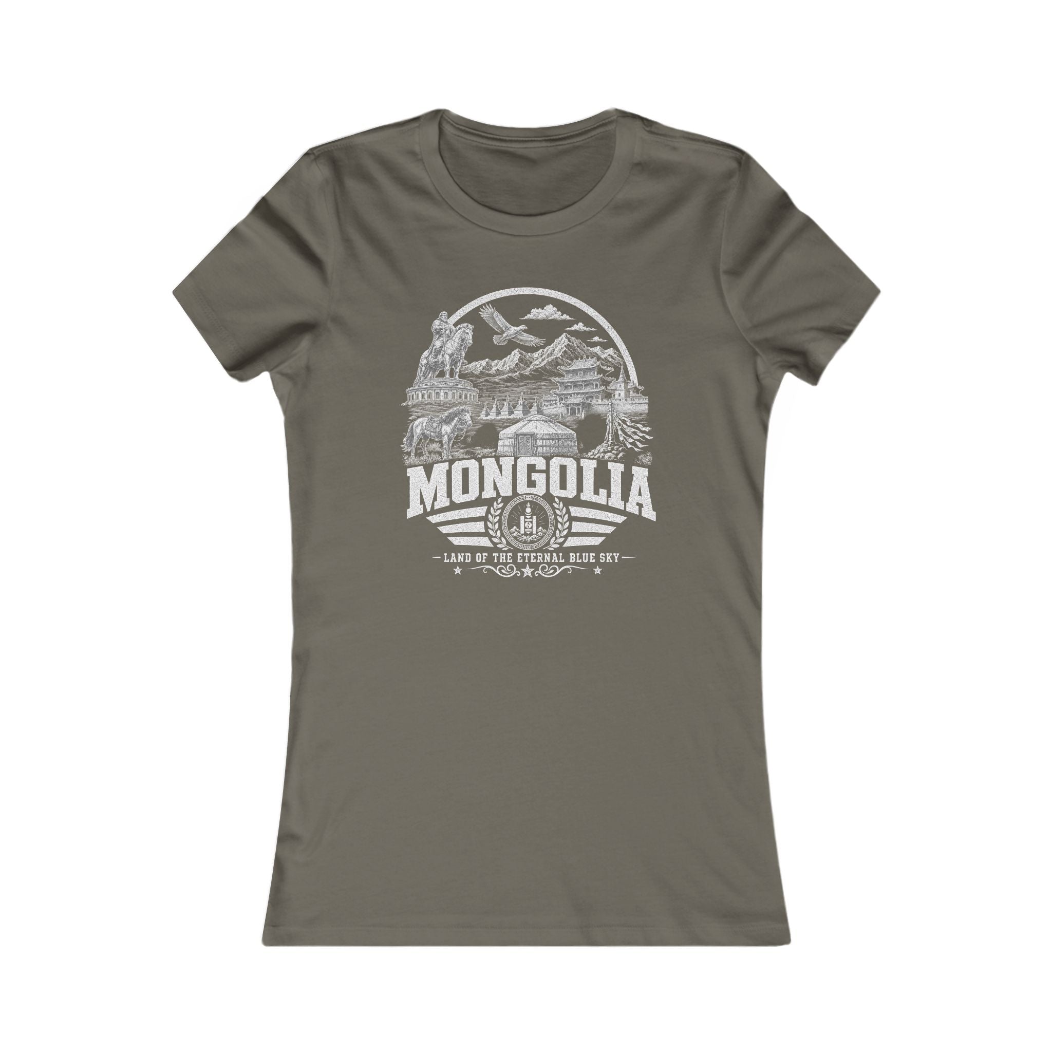Mongolia Land of the Eternal Blue Sky Men's Tee
