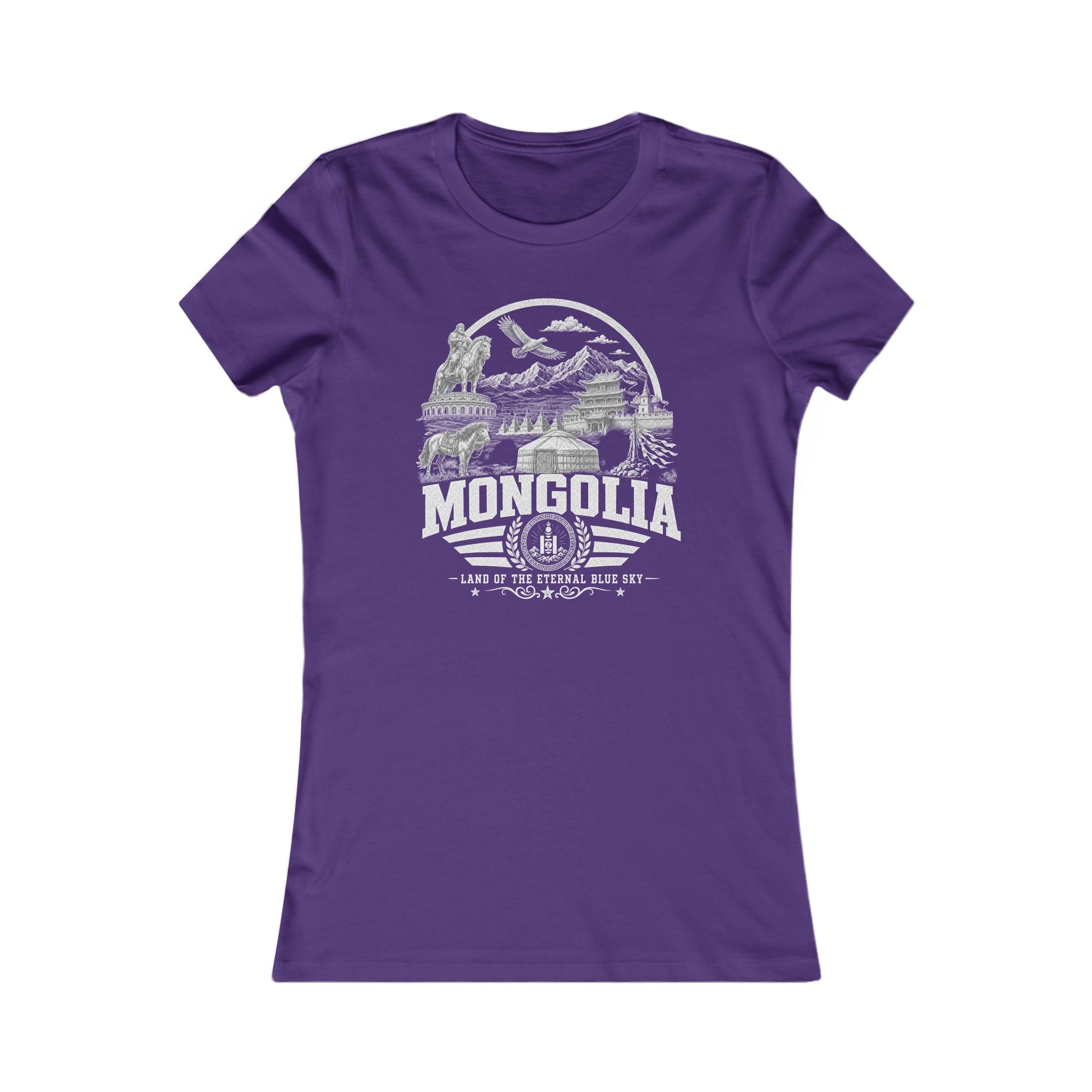 Mongolia Land of the Eternal Blue Sky Men's Tee
