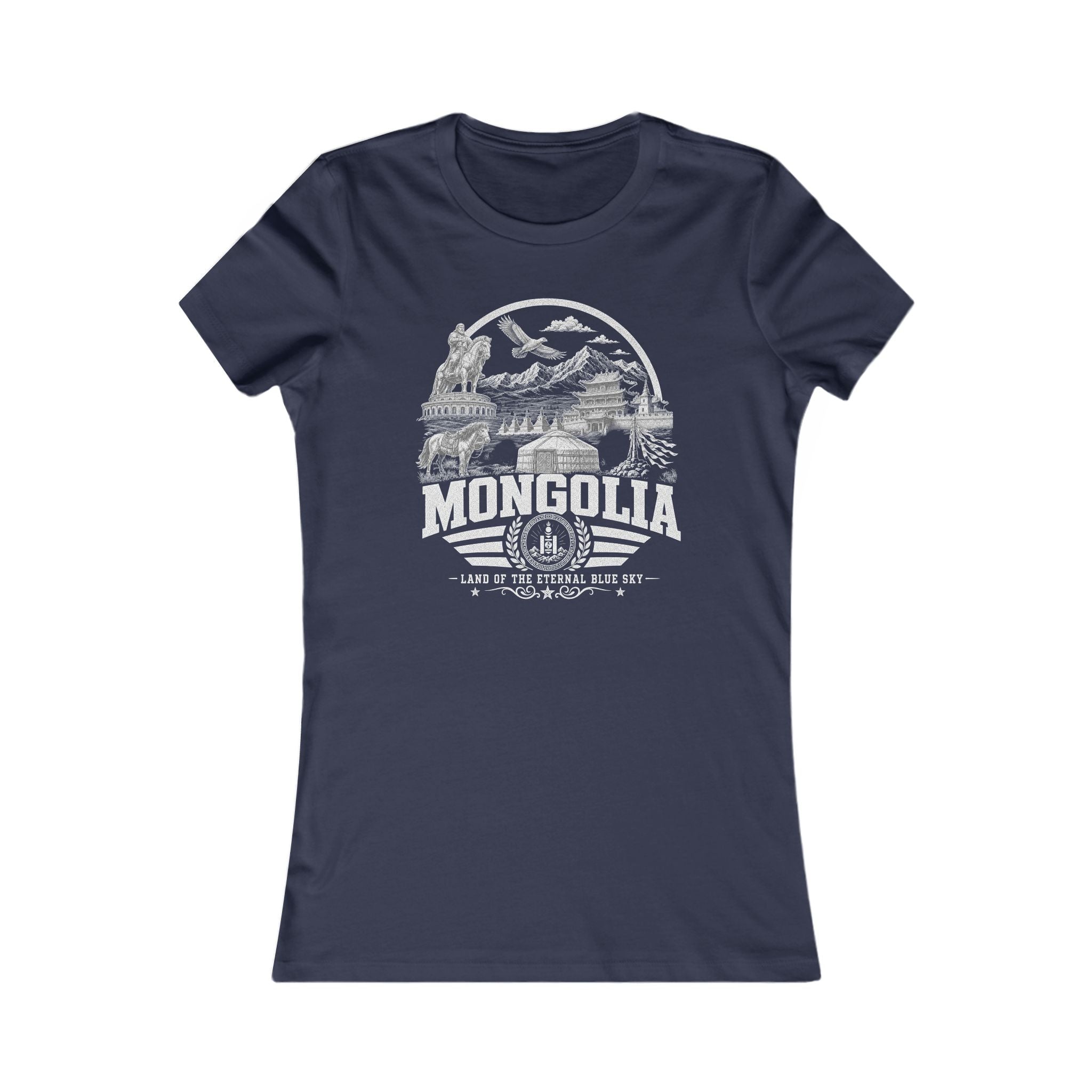 Mongolia Land of the Eternal Blue Sky Men's Tee