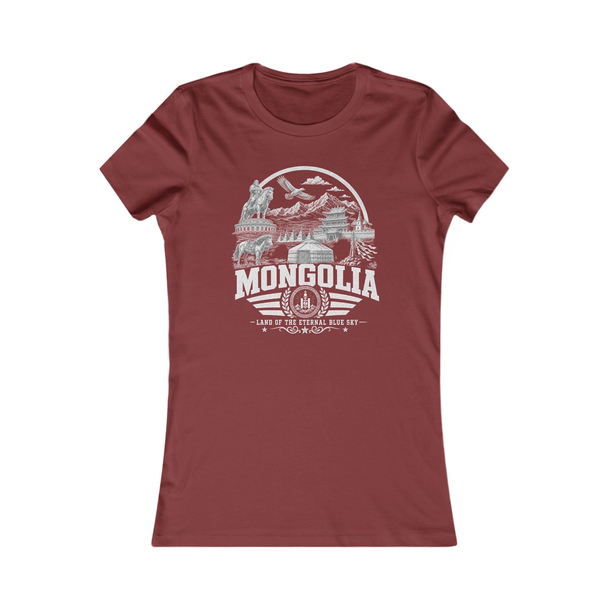 Mongolia Land of the Eternal Blue Sky Men's Tee