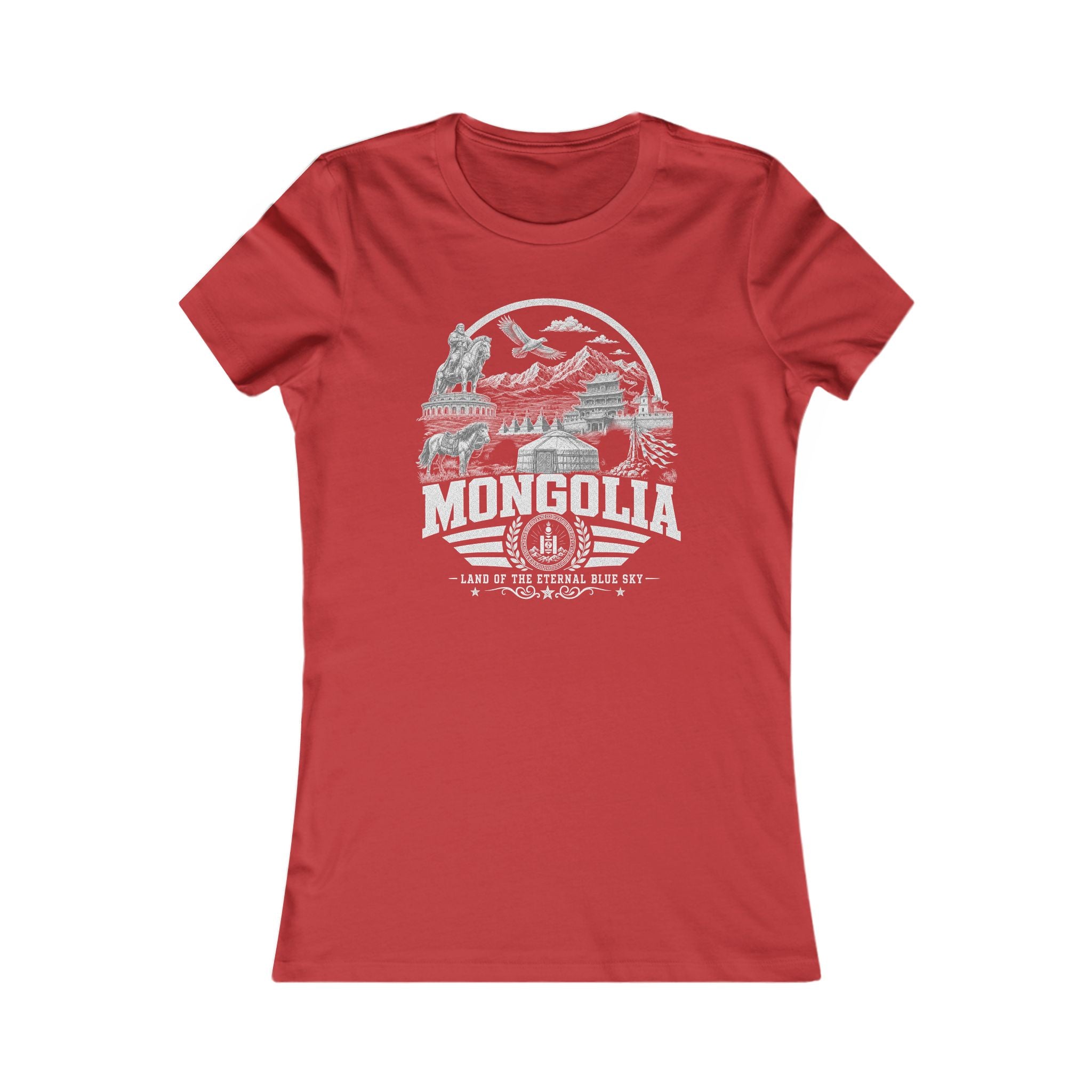 Mongolia Land of the Eternal Blue Sky Men's Tee
