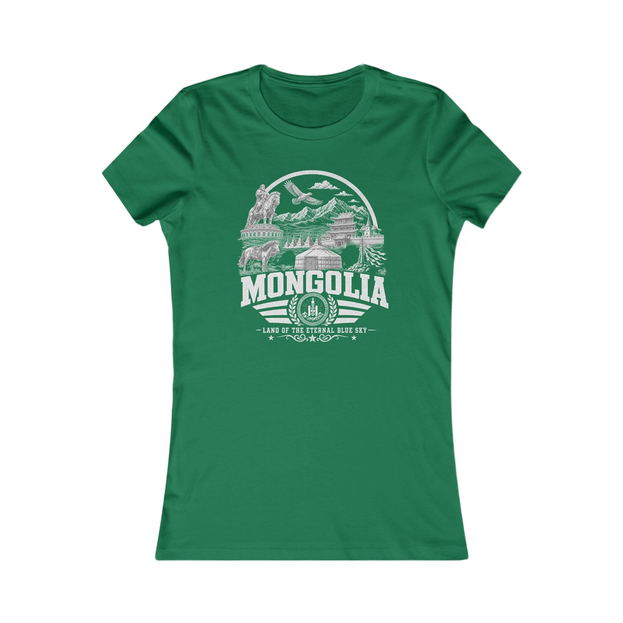 Mongolia Land of the Eternal Blue Sky Men's Tee
