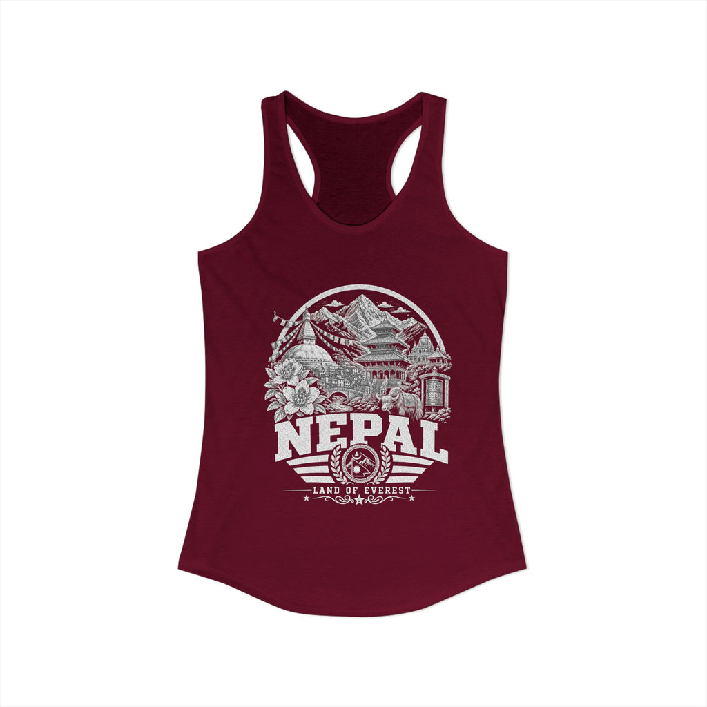 Nepal Land of Everest Women's Tank Top
