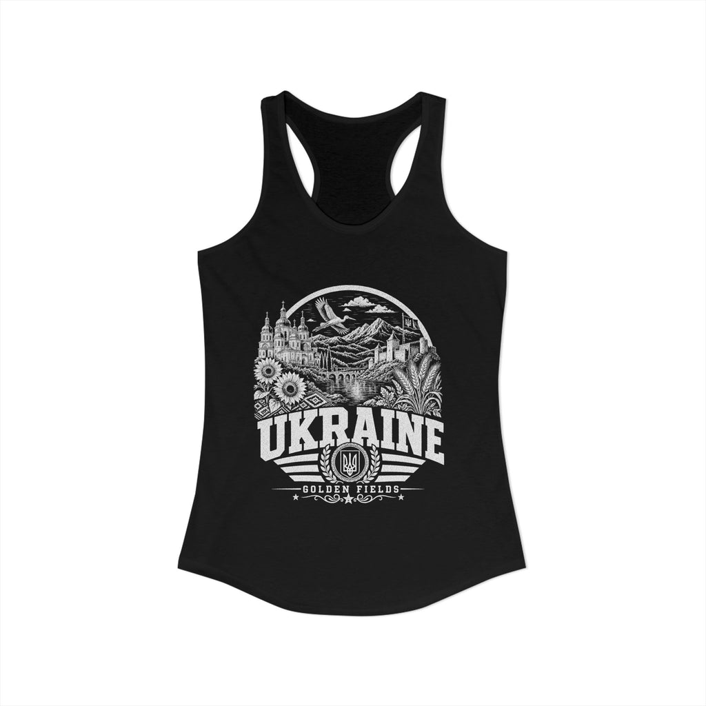 Ukraine Golden Fields Women's Tank Top