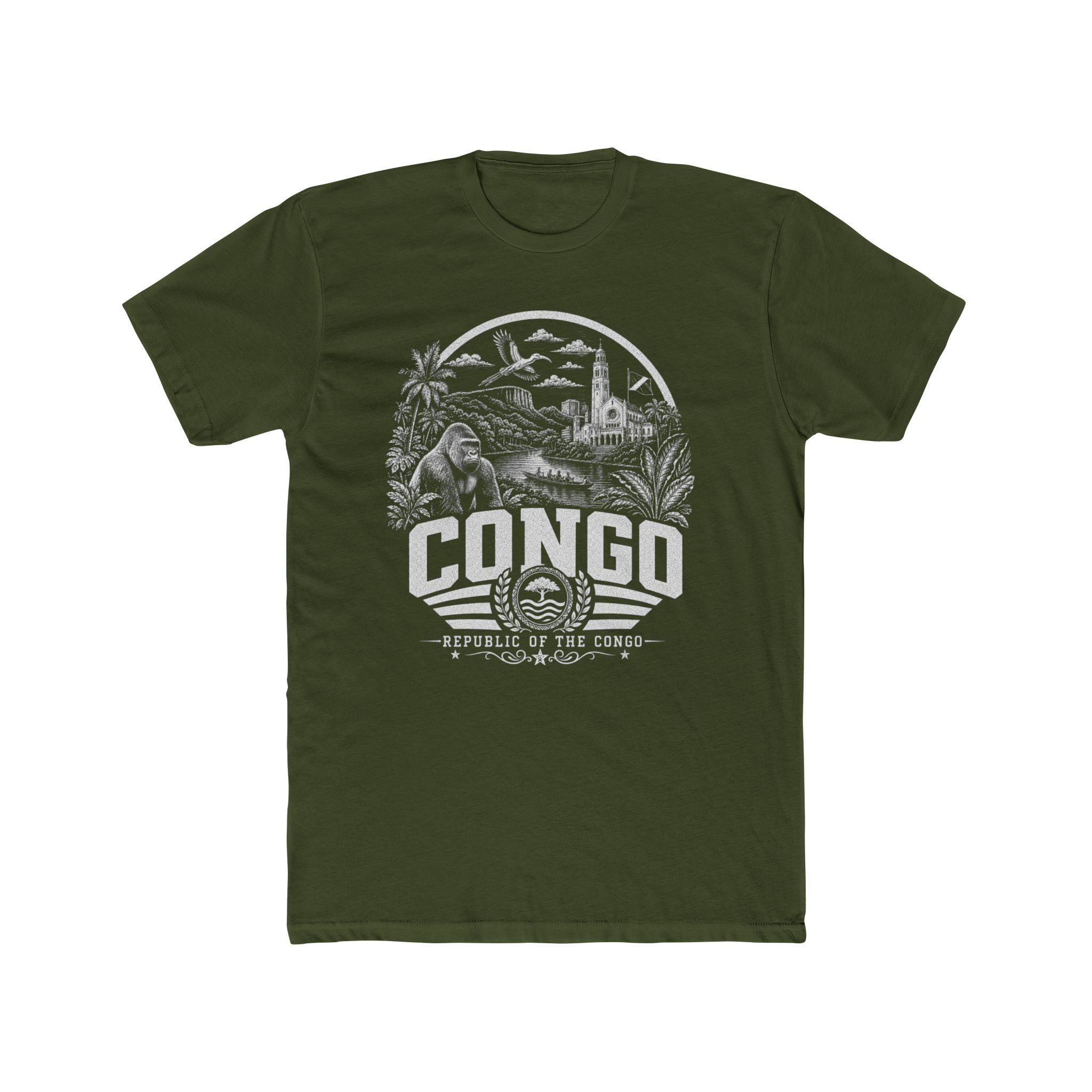 Republic of the Congo Congo River Spirit Men's Tee