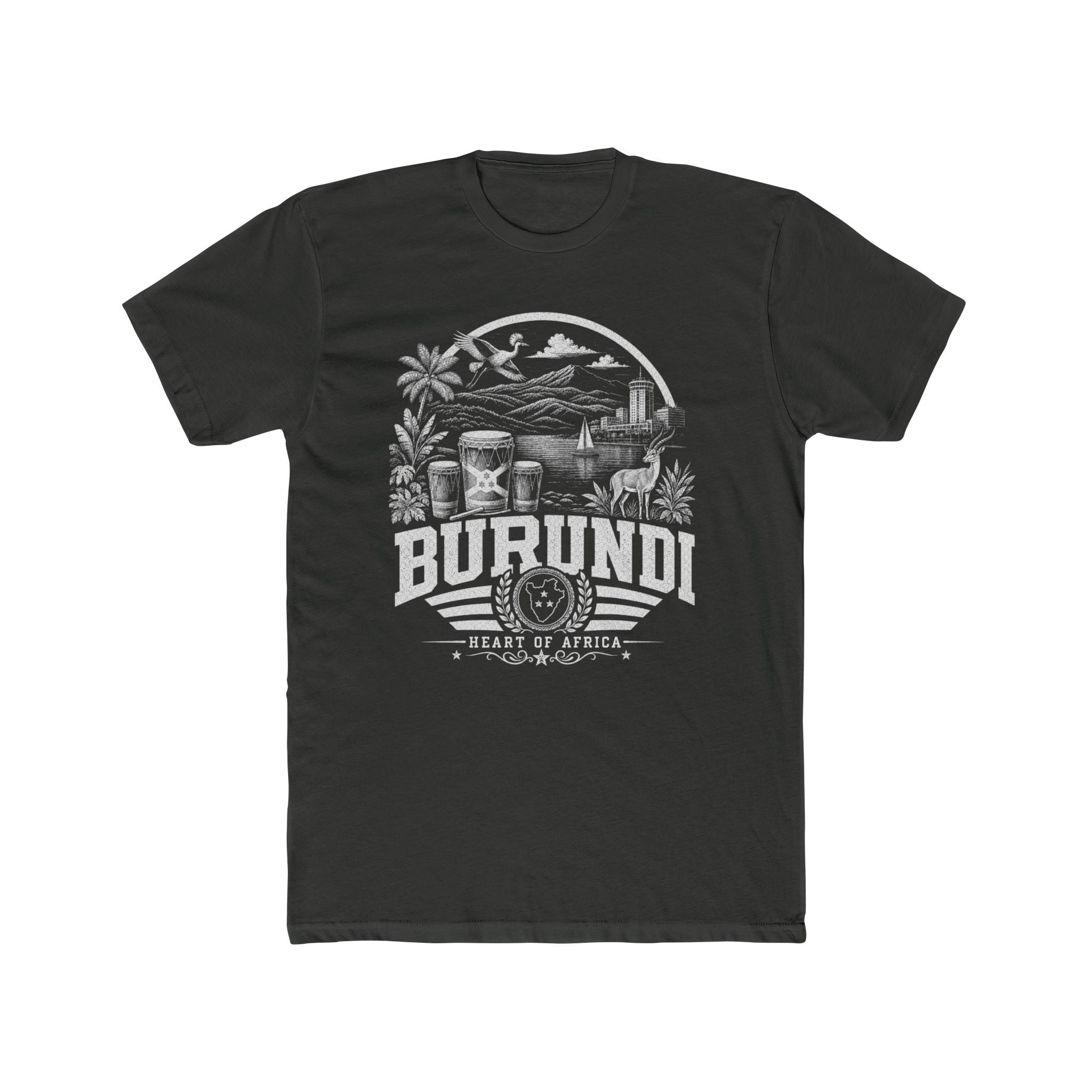 Burundi Heart of Africa Men's Tee