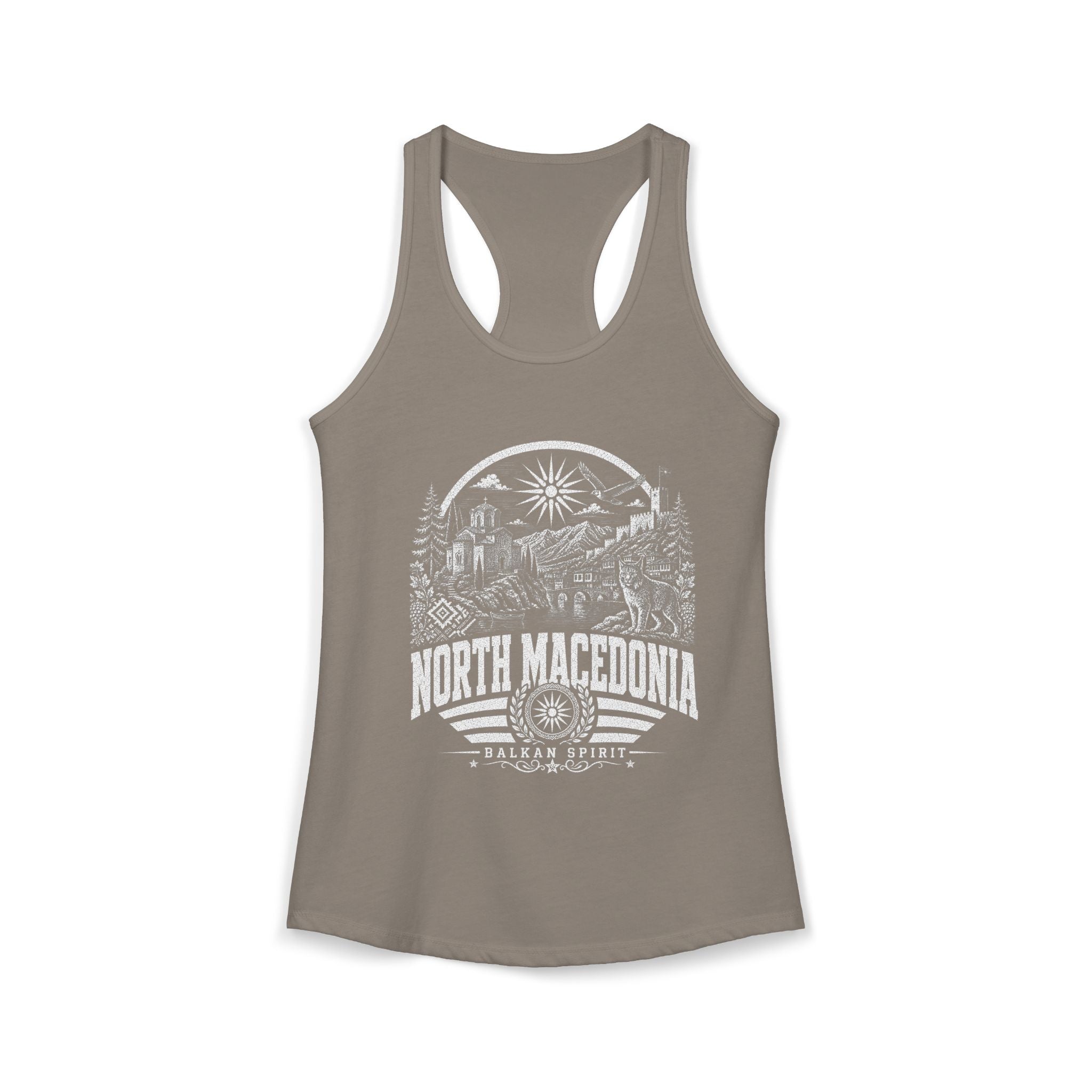 North Macedonia Balkan Spirit Women's Tank Top